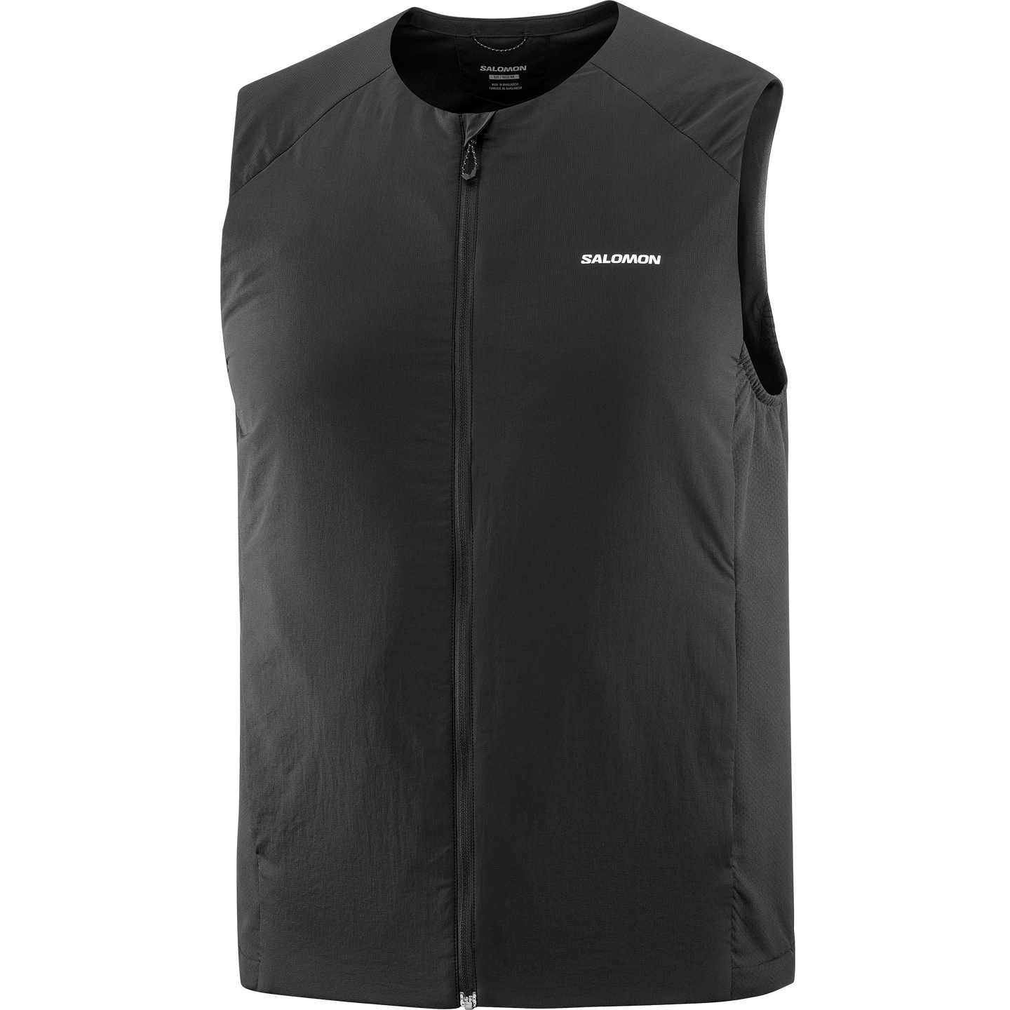 Женская флисовая куртка Salomon Mountain Flex Hybrid, цвет: Глубокий чёрный — фото 4
