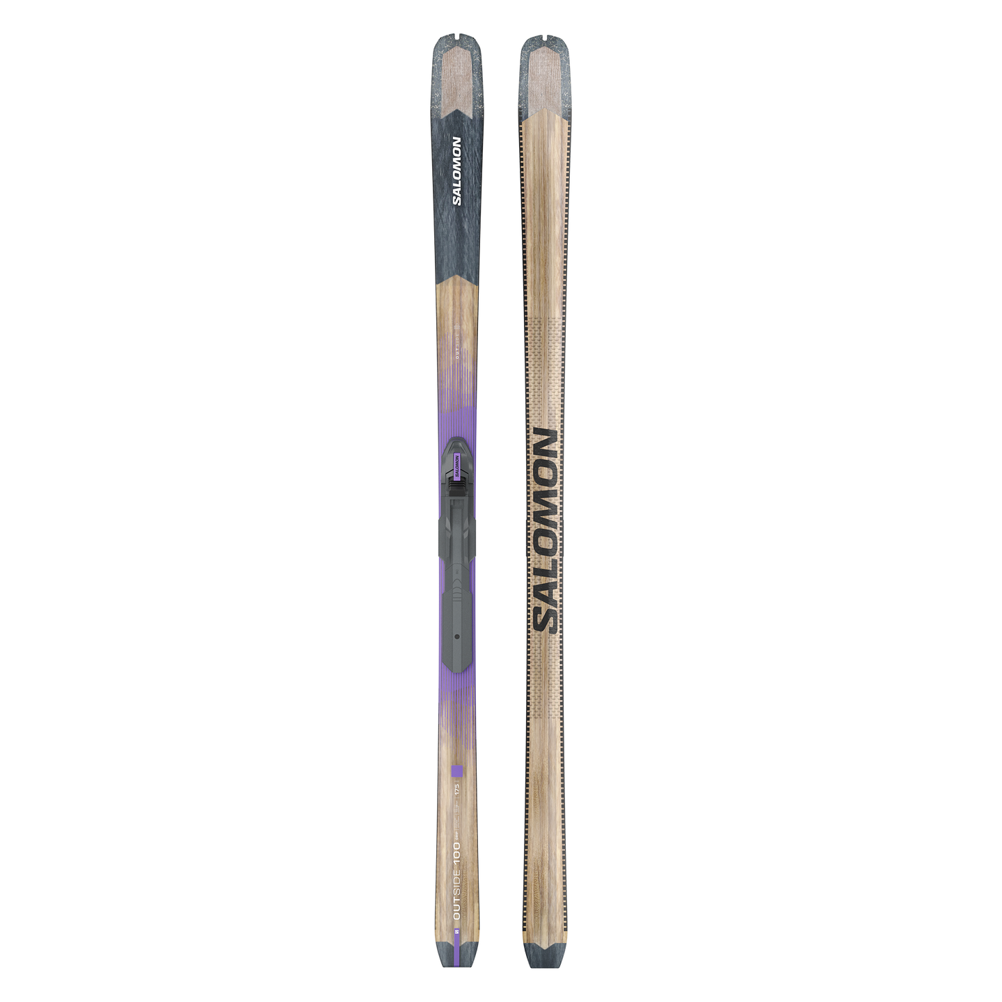 Лыжи Salomon Outside 100 Grip (and PM BC Outside) — фото 1