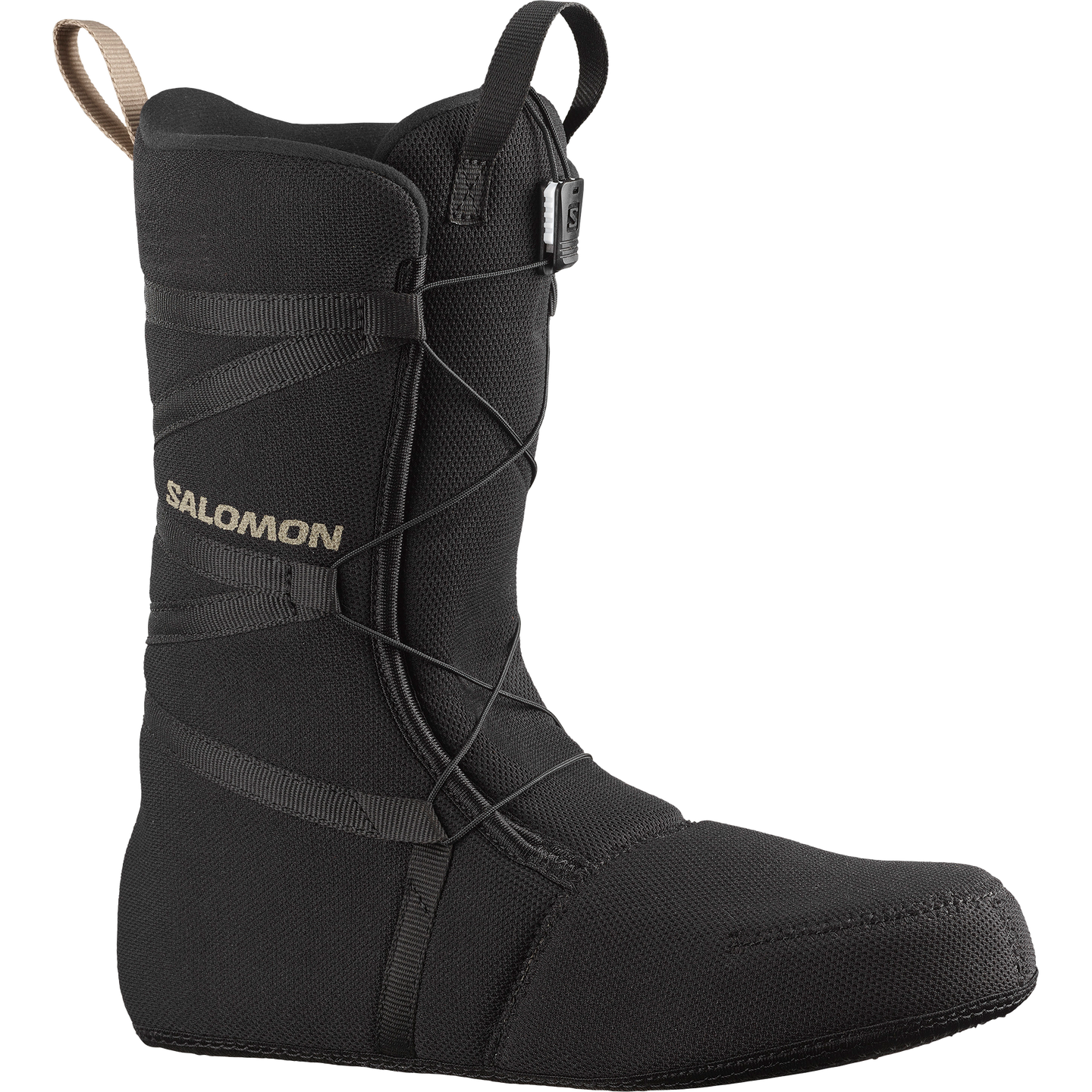 Мужские ботинки для сноуборда Salomon Titan Boa®, цвет: Чёрный / Кешью — фото 4