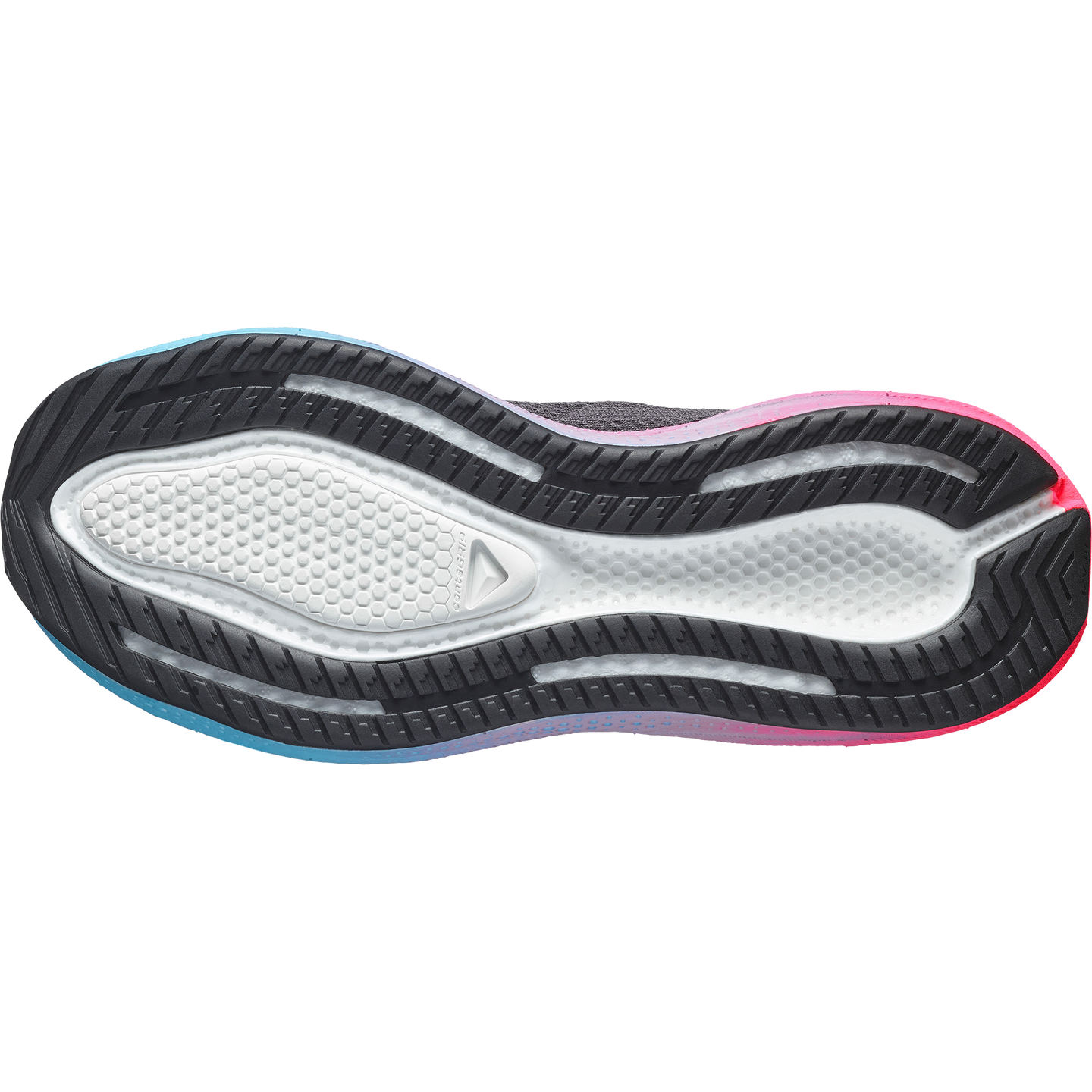 Кроссовки Salomon Aero Blaze 4 Gradient, цвет: Чёрный / Белый, вариант 1 — фото 7