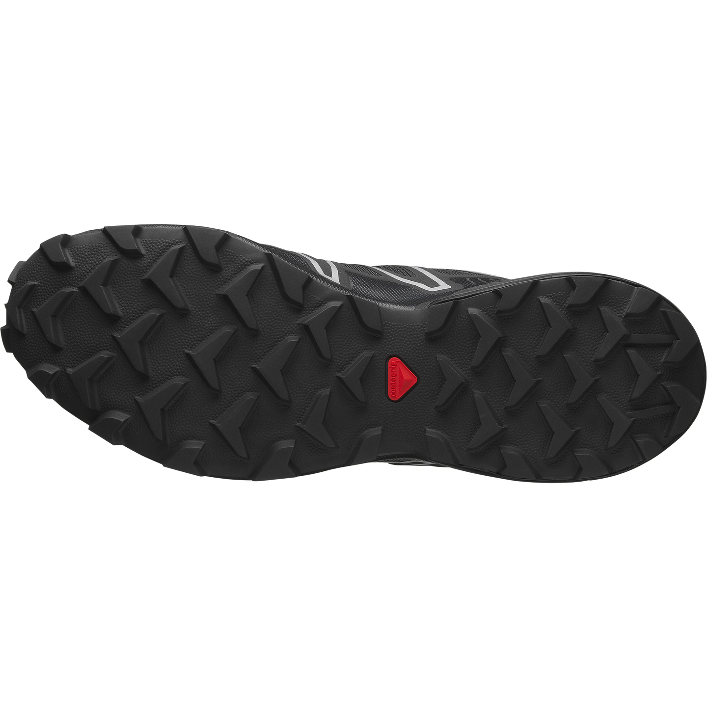Кроссовки Salomon Speedcross 3, цвет: Чёрный / Серебряный — фото 5
