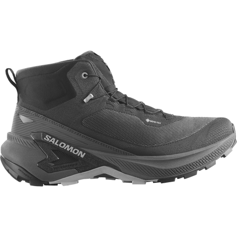 Мужские кроссовки Salomon Genesis MID Gore Tex, цвет: Чёрный / Асфальтовый