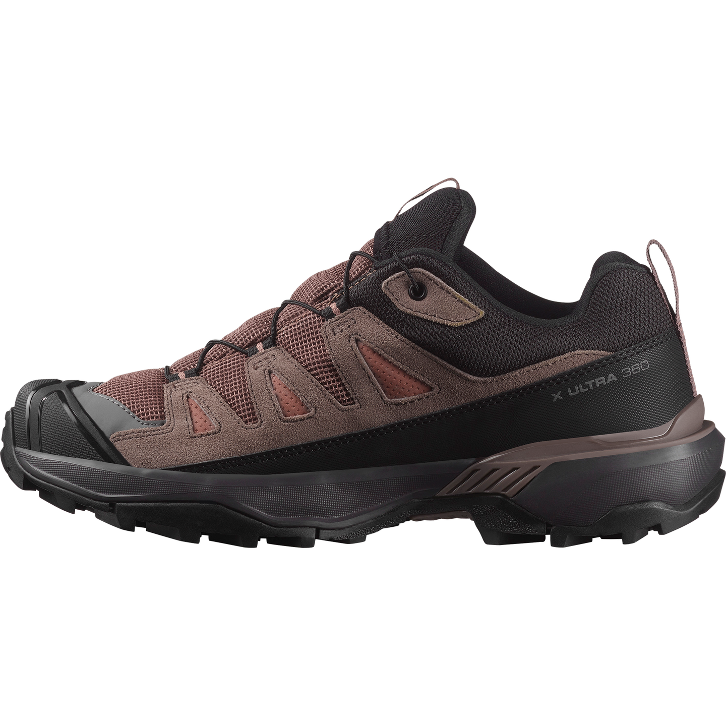 Обувь Salomon X Ultra 360 Leather GORE-TEX, цвет: Коньячный / Перечный — фото 3