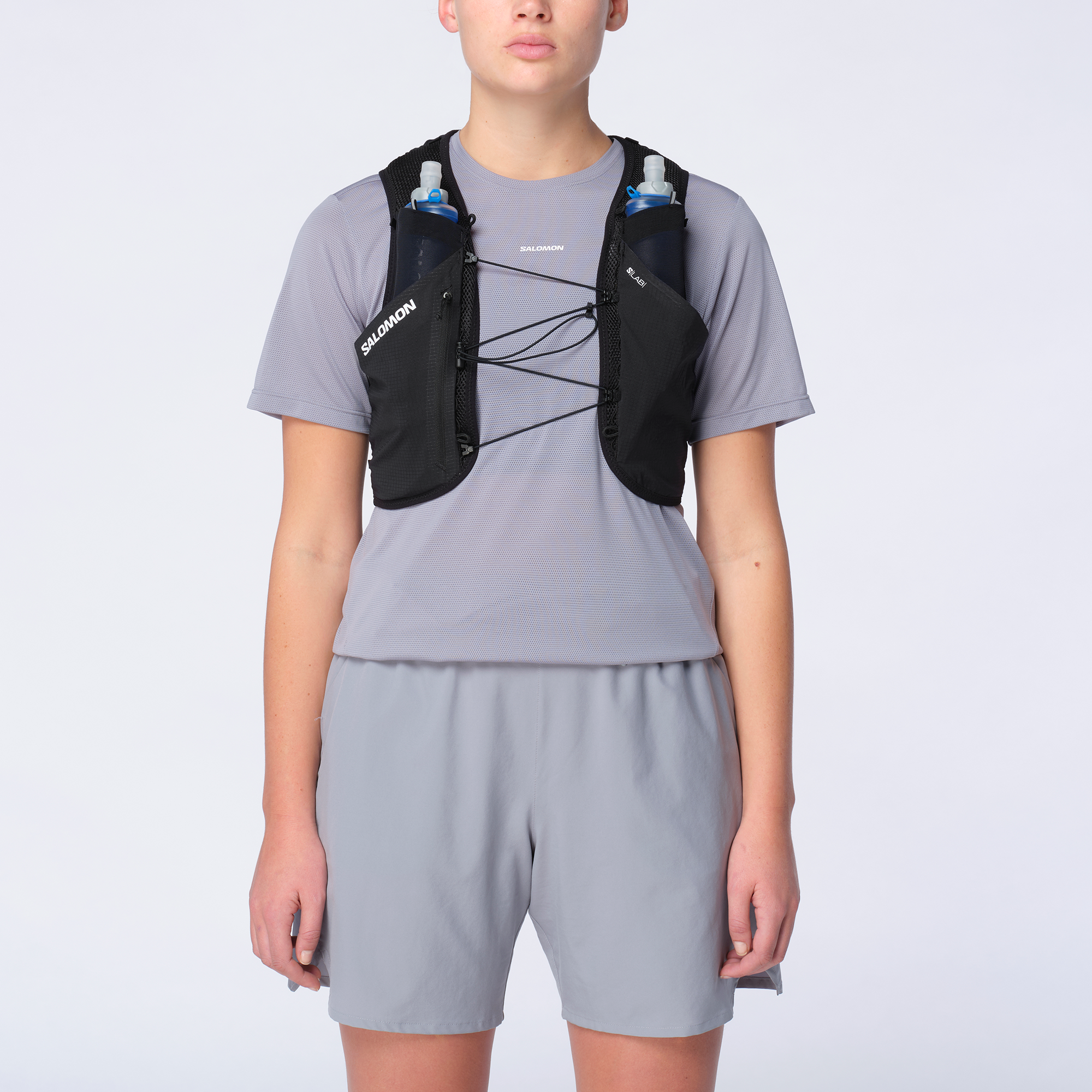 S/LAB PULSAR 3 Unisex Running Vest with flasks included | Salomon