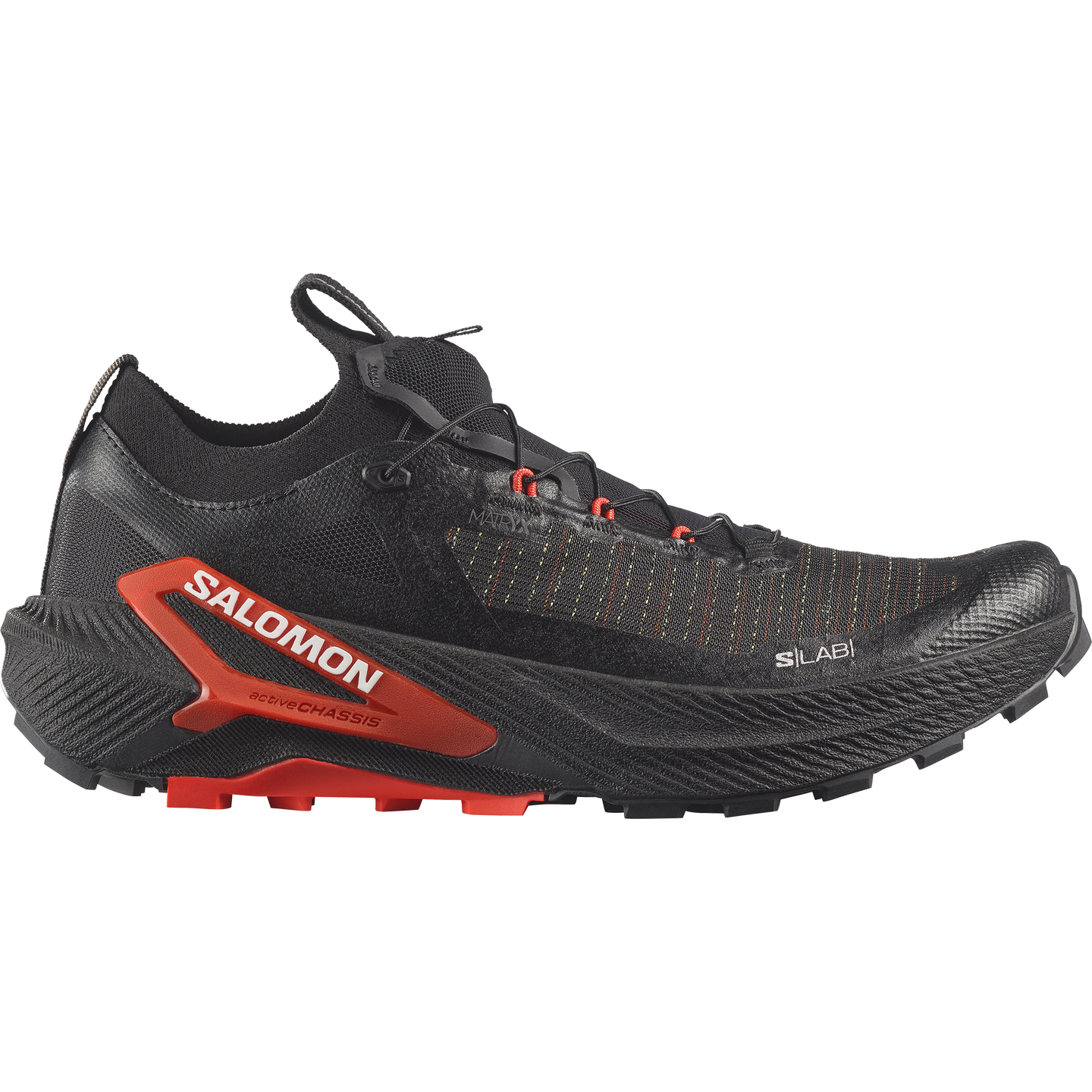 Кроссовки Salomon S/LAB Genesis 2, цвет: Чёрный / Красный — фото 1