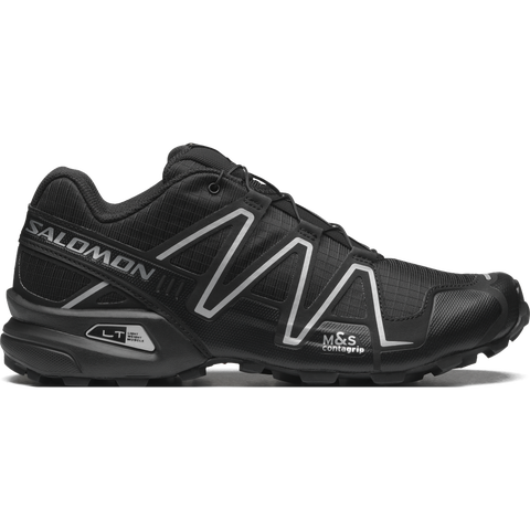 Кроссовки Salomon Speedcross 3, цвет: Чёрный / Серебряный