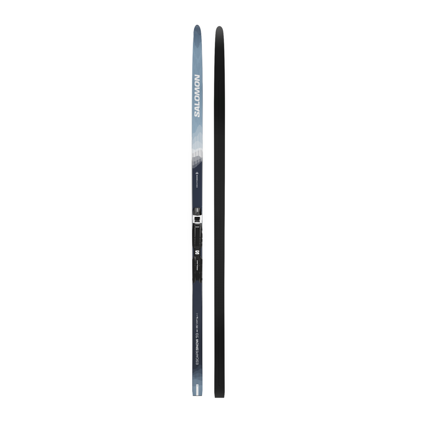 Лыжи Salomon Escape Snow 59 Grip Predrilled, цвет: Синий / Морской — фото 1