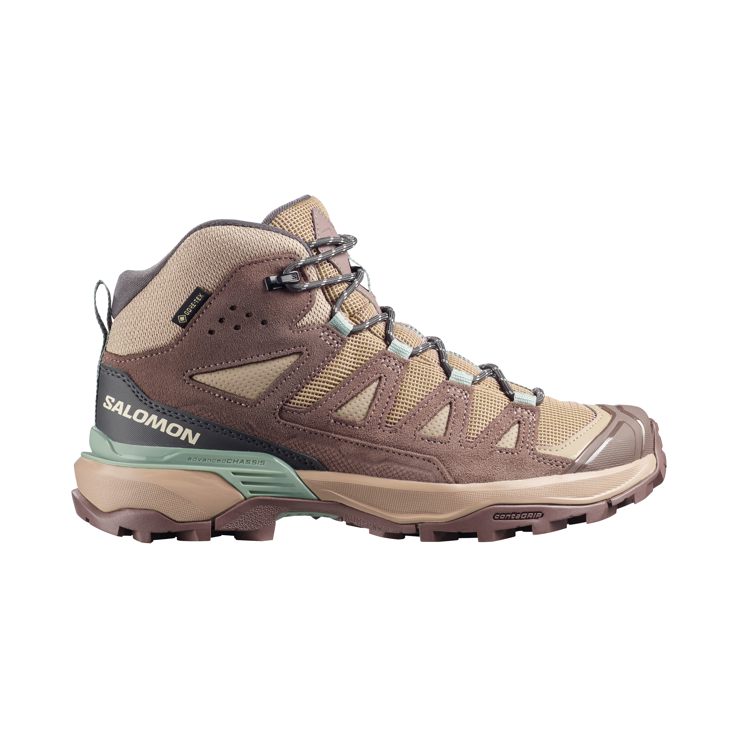 X ULTRA 360 LEATHER MID GORE-TEX Tan | Salomon