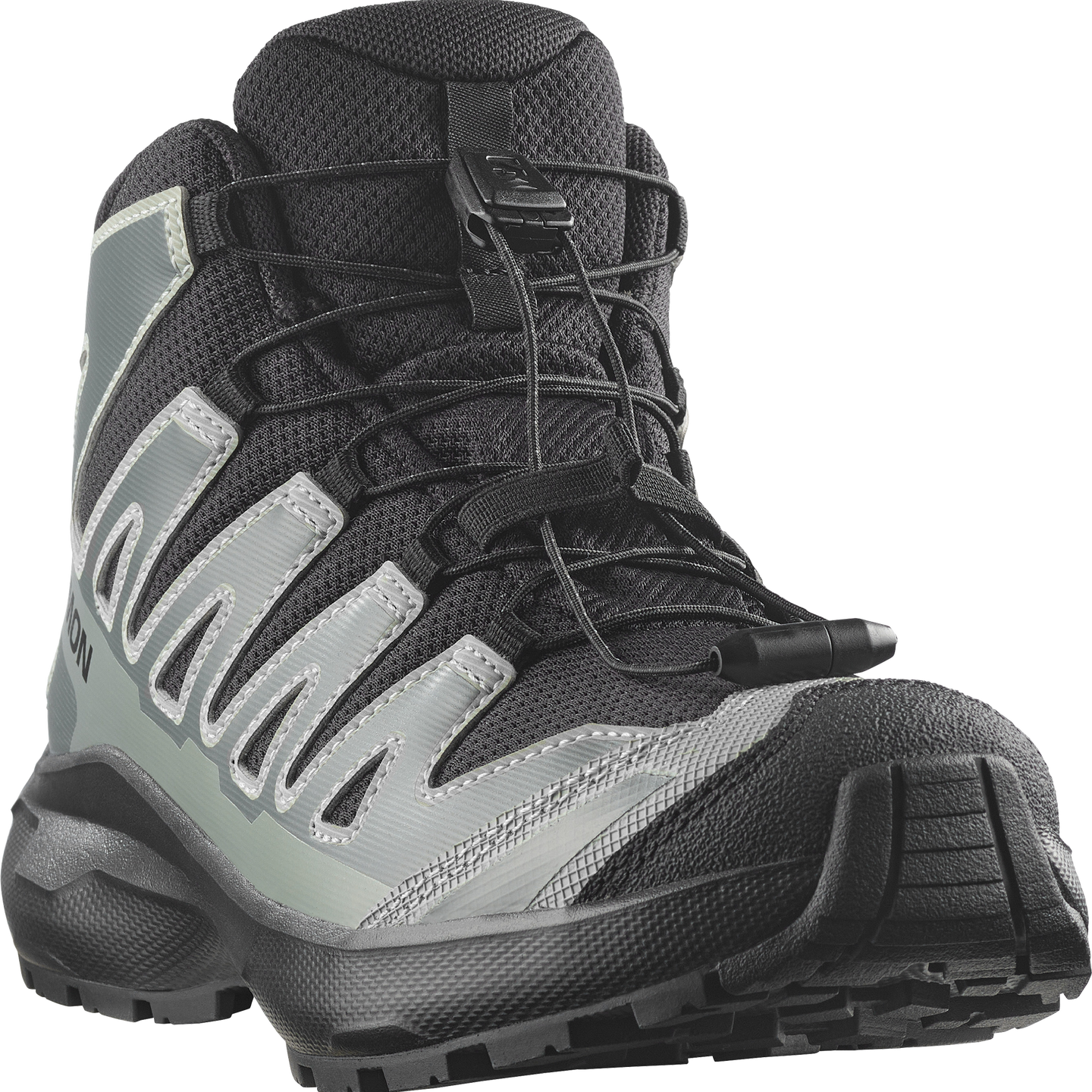 Водонепроницаемые ботинки Salomon XA Pro Mid, цвет: Чёрный / Шалфейный — фото 4