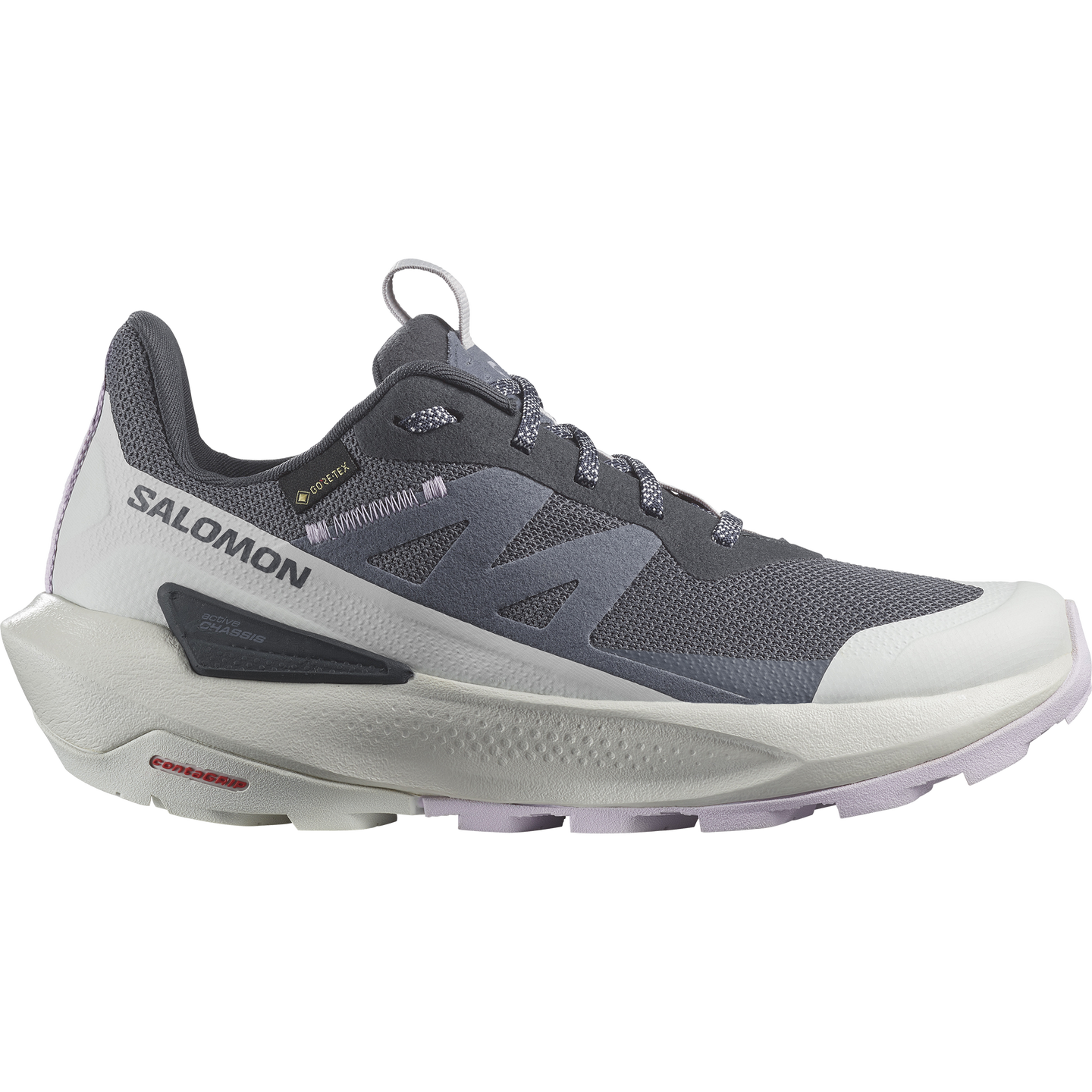Обувь Salomon Elixir Activ GORE-TEX, цвет: Чернильный / Серый — фото 1