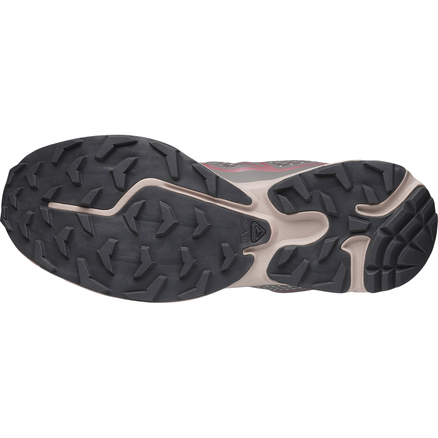 Кроссовки Salomon XT-6 Steel Streets, цвет: Розовый / Железный — фото 5