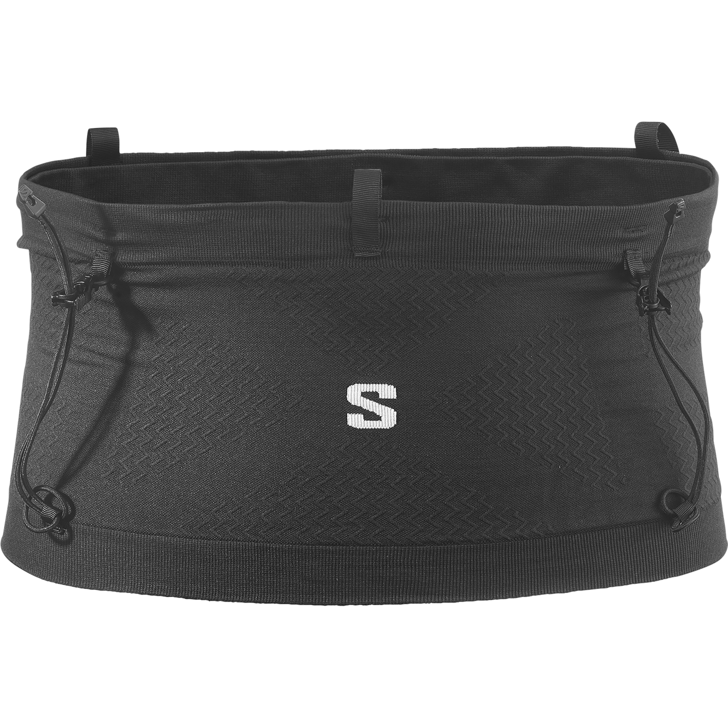 Беговой рюкзак-жилет Salomon ADV Skin Seamless, цвет: Чёрный / Белый — фото 6