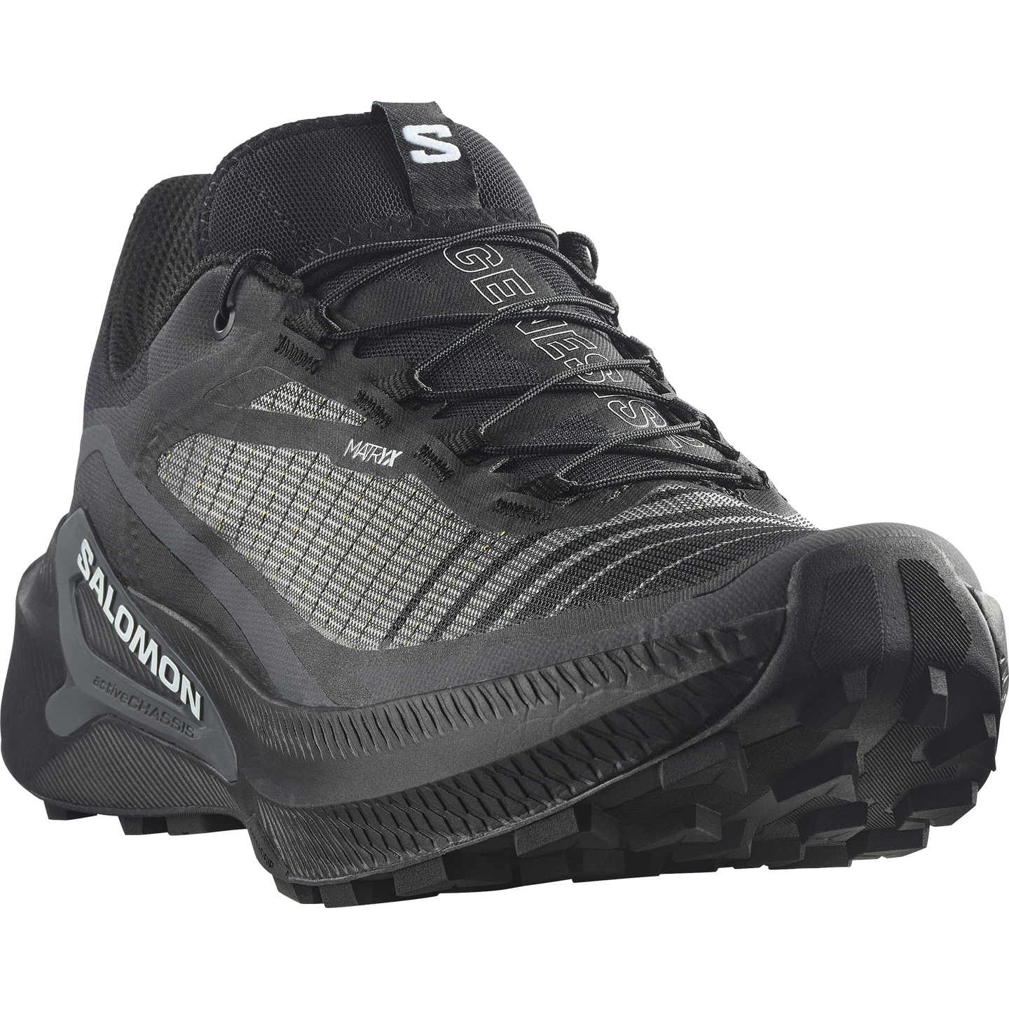 Кроссовки Salomon Genesis 2 Wide, цвет: Чёрный / Белый — фото 5
