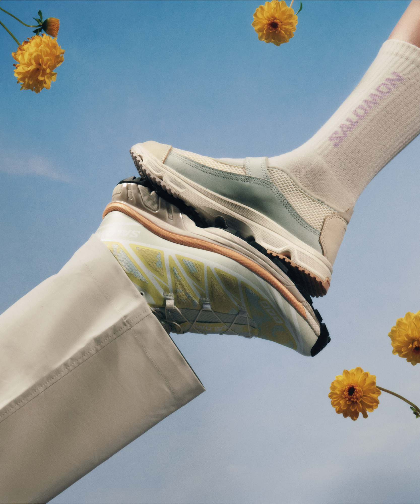 XT-6 ALPEN BLOSSOM Grey | Salomon