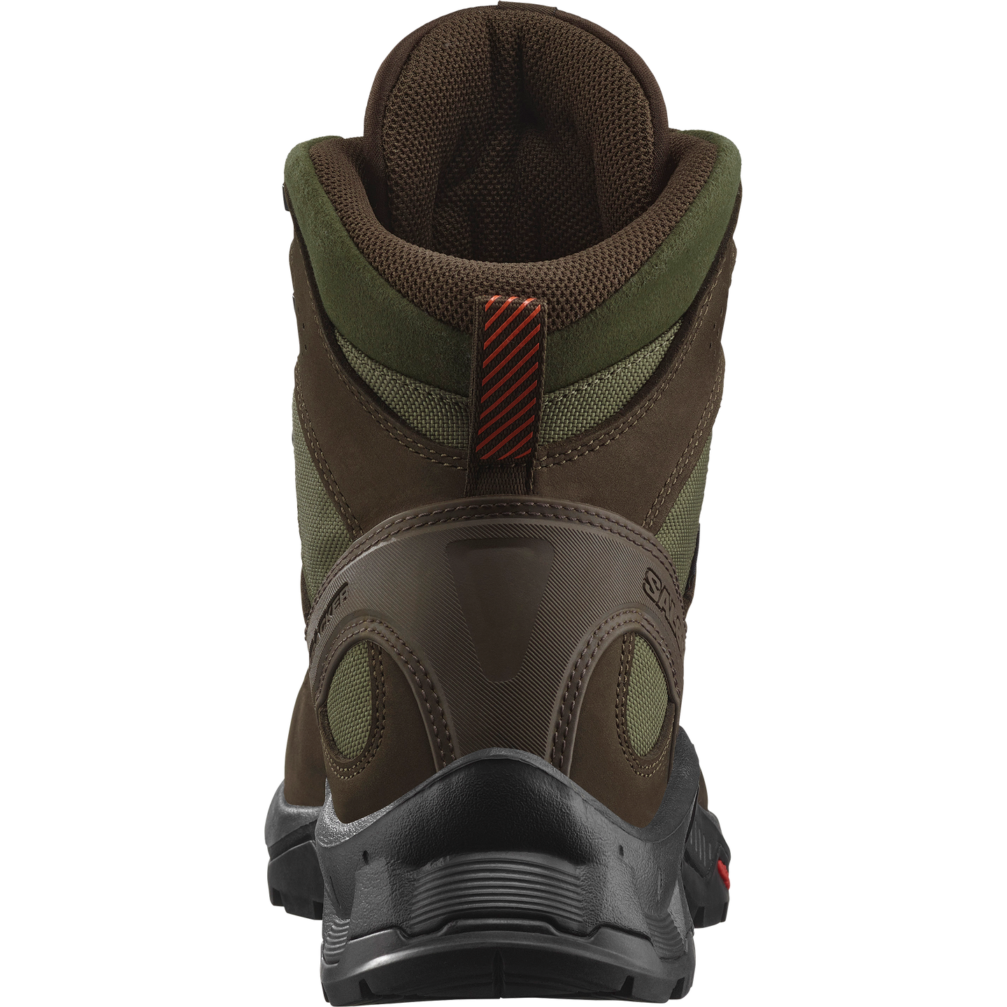 Обувь Salomon Quest Tracker GORE-TEX, цвет: Земляной коричневый / Зелёный — фото 6