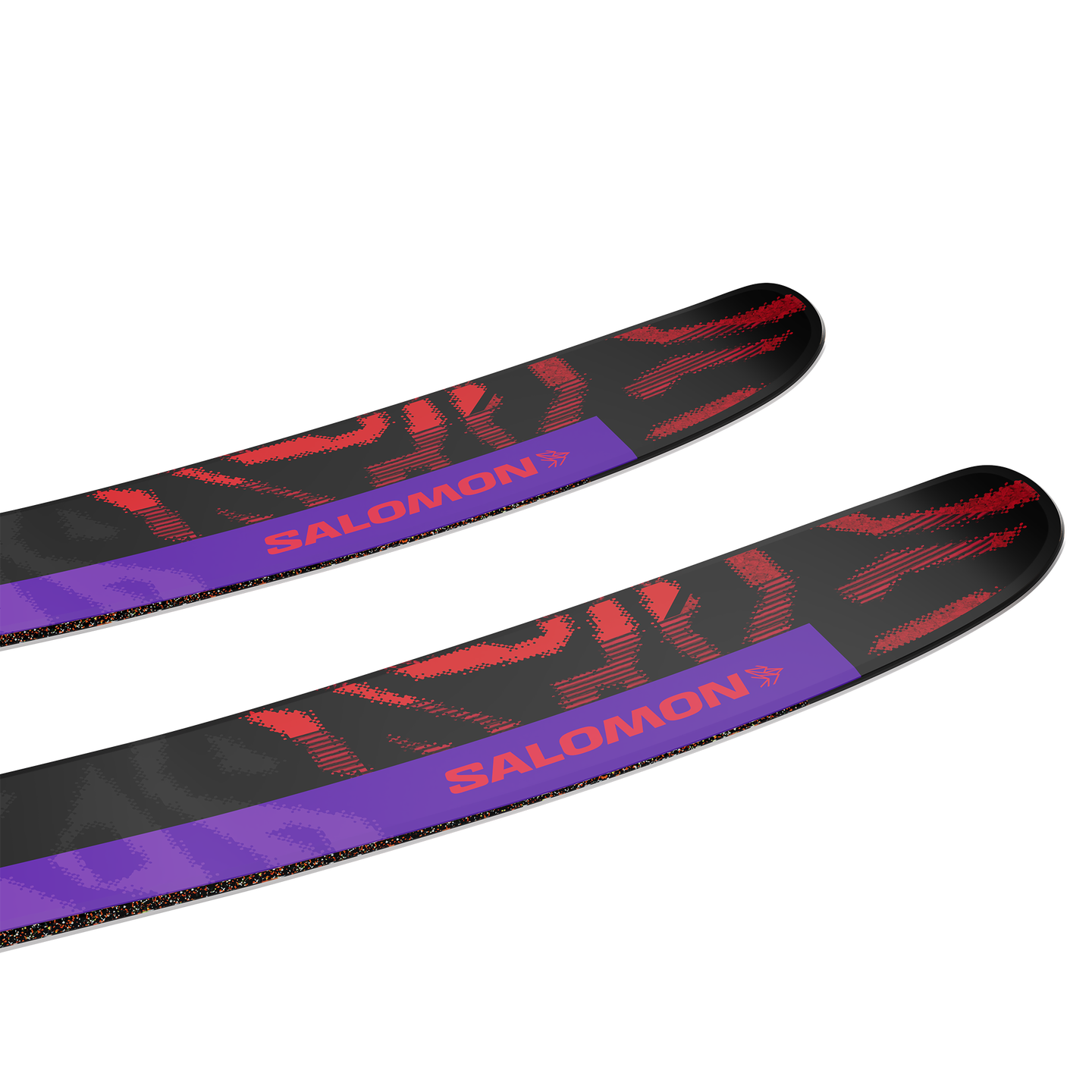 Лыжи Salomon S/LAB QST X, цвет: Чёрный / Красный — фото 4