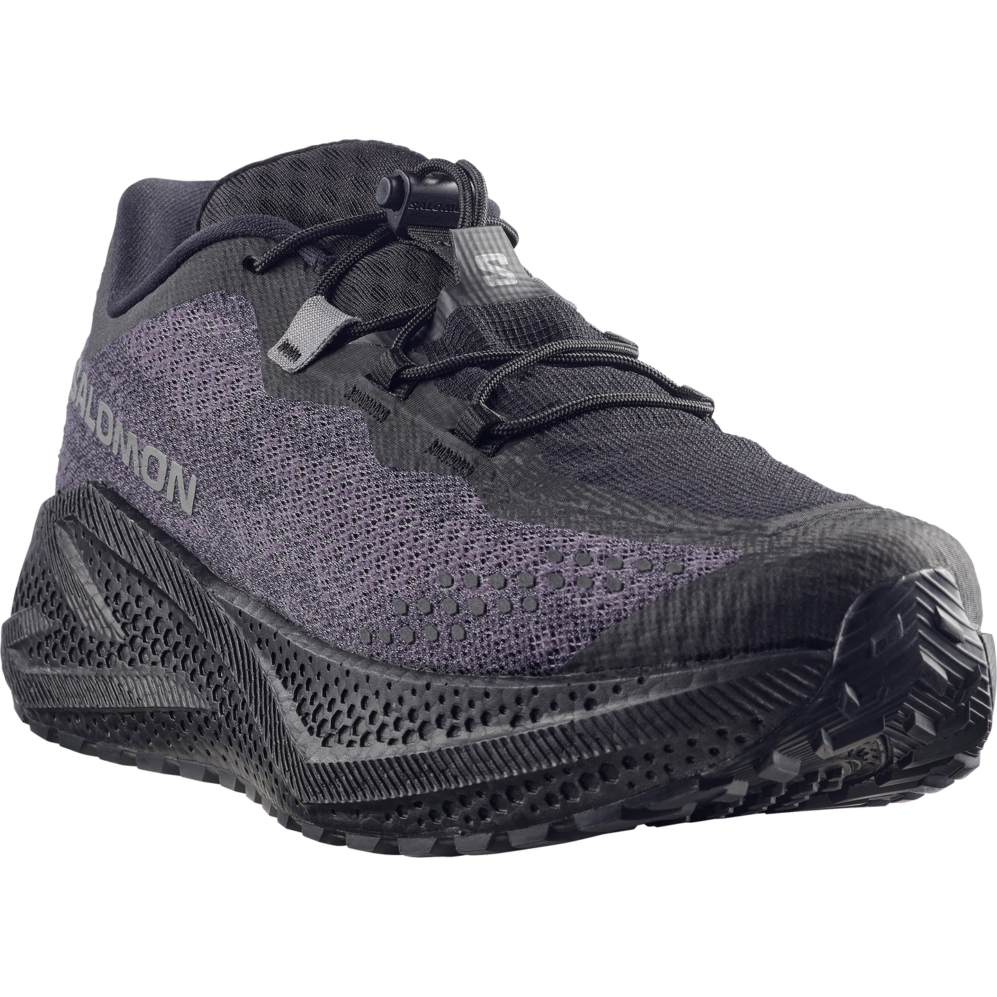 Кроссовки Salomon Aero Glide 4 Grvl, цвет: Чёрный / Асфальтовый — фото 5