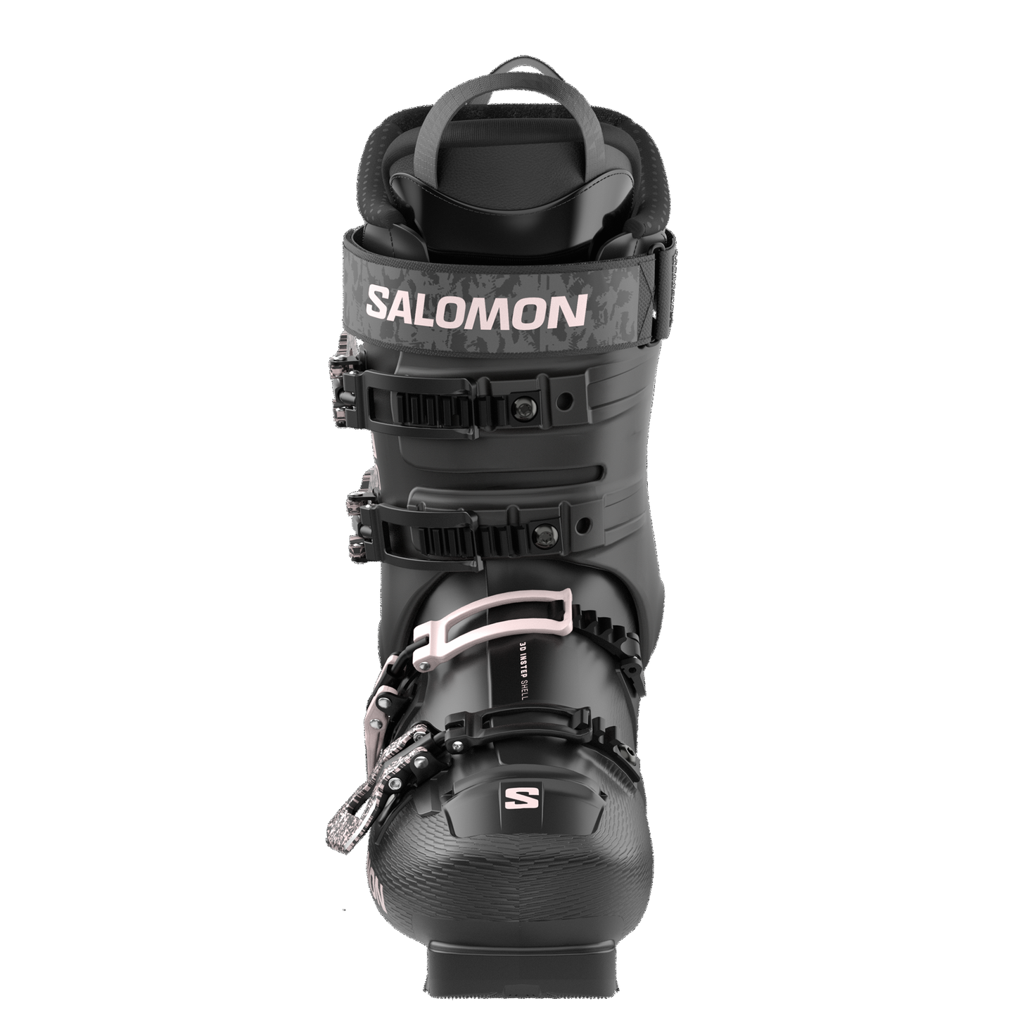 Женские горнолыжные ботинки Salomon S/PRO Supra 85, цвет: Чёрный / Сиреневый пепельный — фото 4