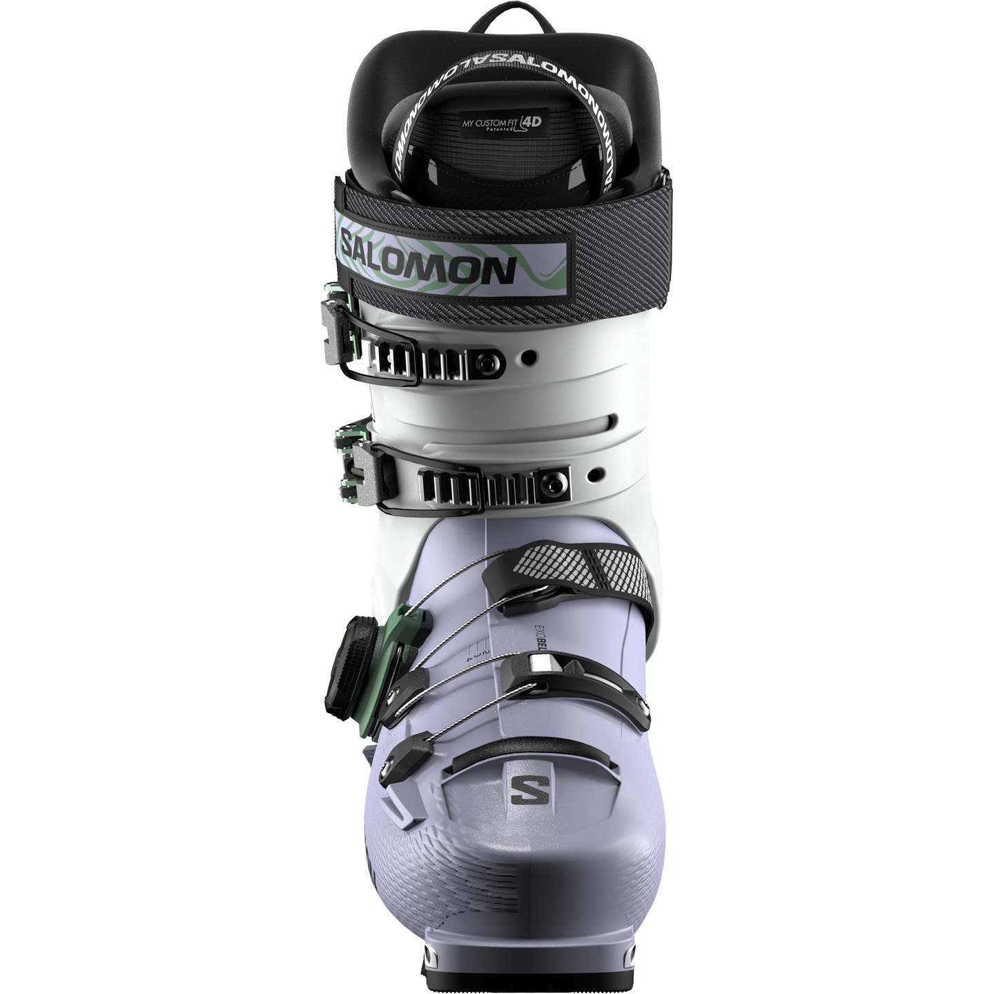 Женские горнолыжные ботинки Salomon Shift Supra S BOA® 105, цвет: Небесно-голубой / Серый — фото 4