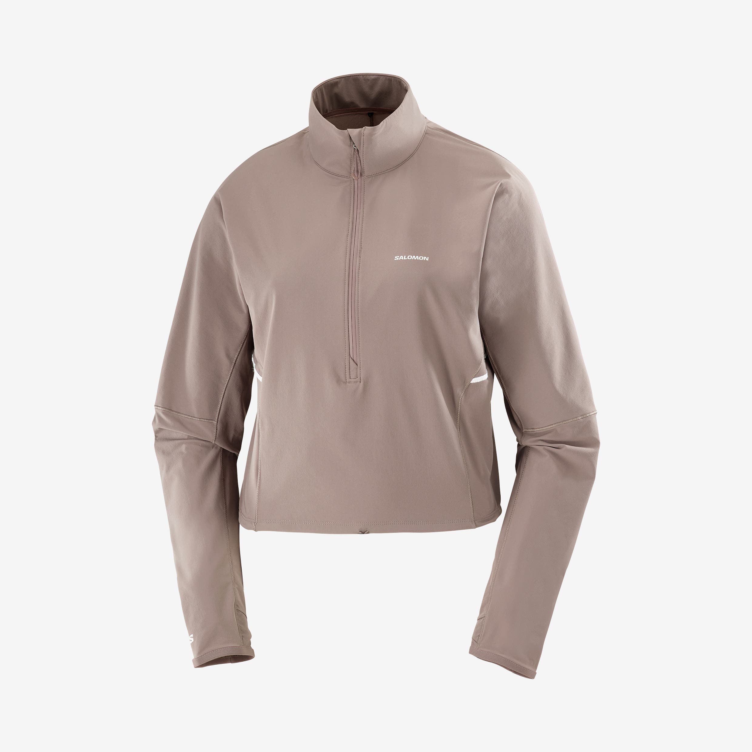 SENSE AERO HYBRID Women's Half Zip Midlayer | Salomon SENSE AERO HYBRID Women's Half Zip Midlayer | Salomon