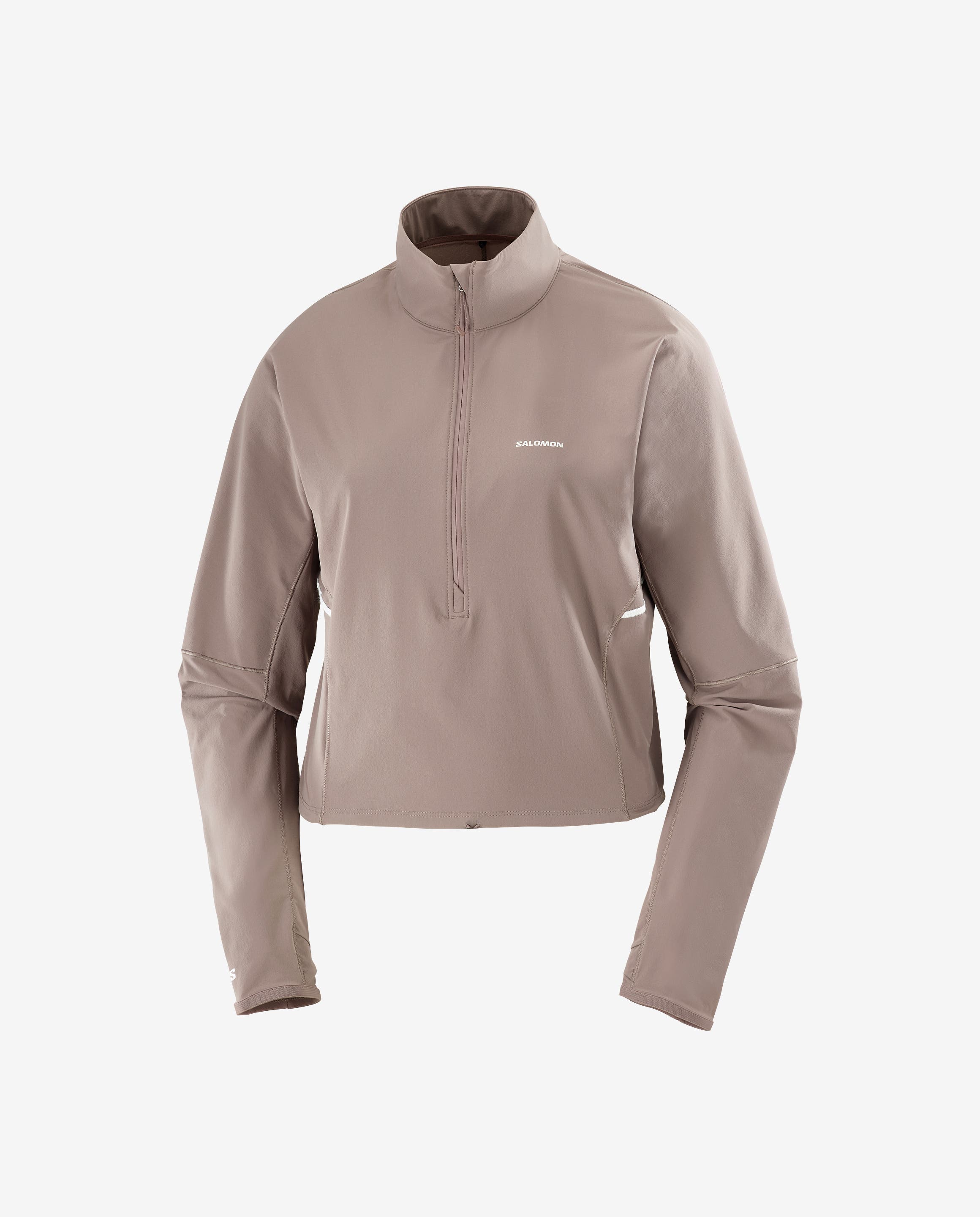 SENSE AERO HYBRID Women's Half Zip Midlayer | Salomon SENSE AERO HYBRID Women's Half Zip Midlayer | Salomon