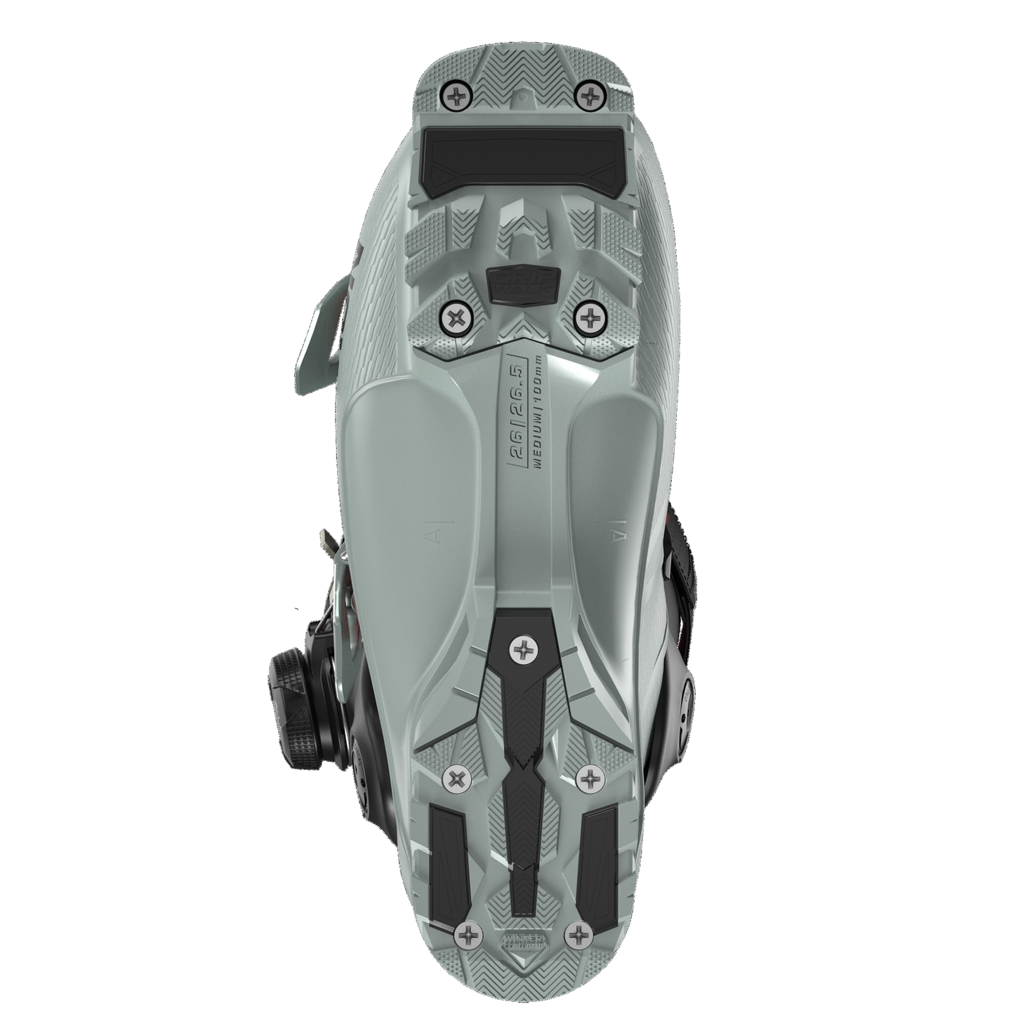 Мужские горнолыжные ботинки Salomon S/Pro Supra C Boa 130, цвет: Железный / Чёрный — фото 3