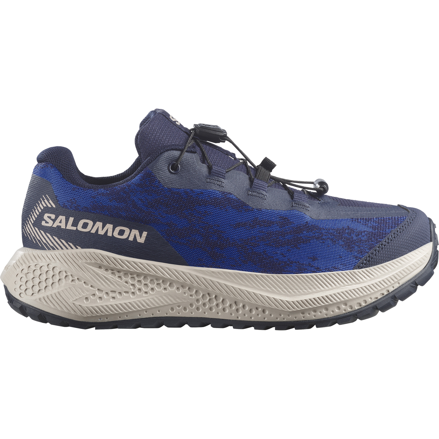 Кроссовки Salomon Aero Grvl Waterproof, цвет: Синий / Серебряный облачный — фото 1
