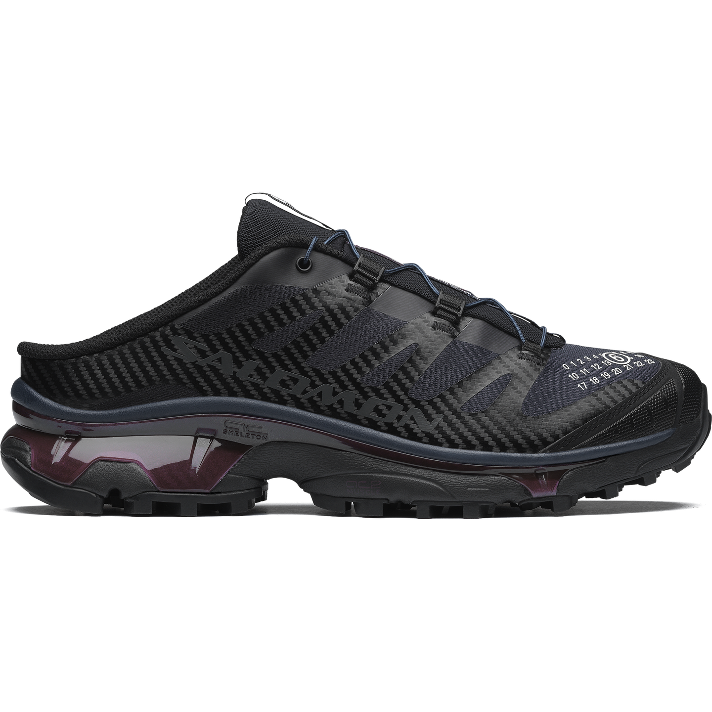 Сабо Salomon XT-4 Mule MM6 Maison Margiela, цвет: Чёрный / Железный — фото 1