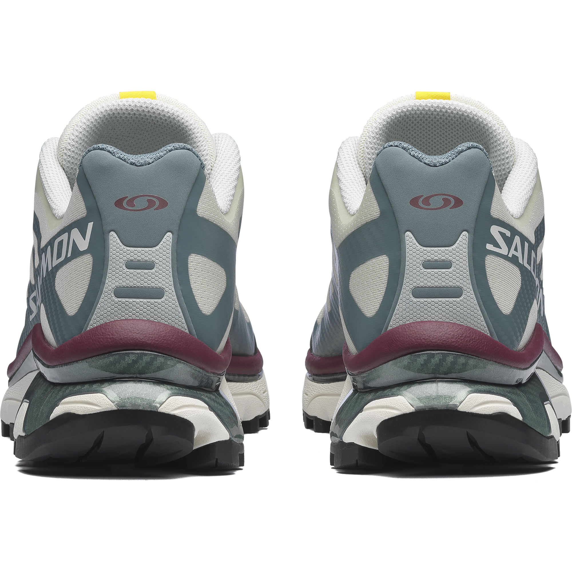 Salomon XT-4 OG Trail Running Shoes Mens 8.5‎ White Lime Blue 478665 Salomon XT-4 OG Vanilla Ice Men main image 4
