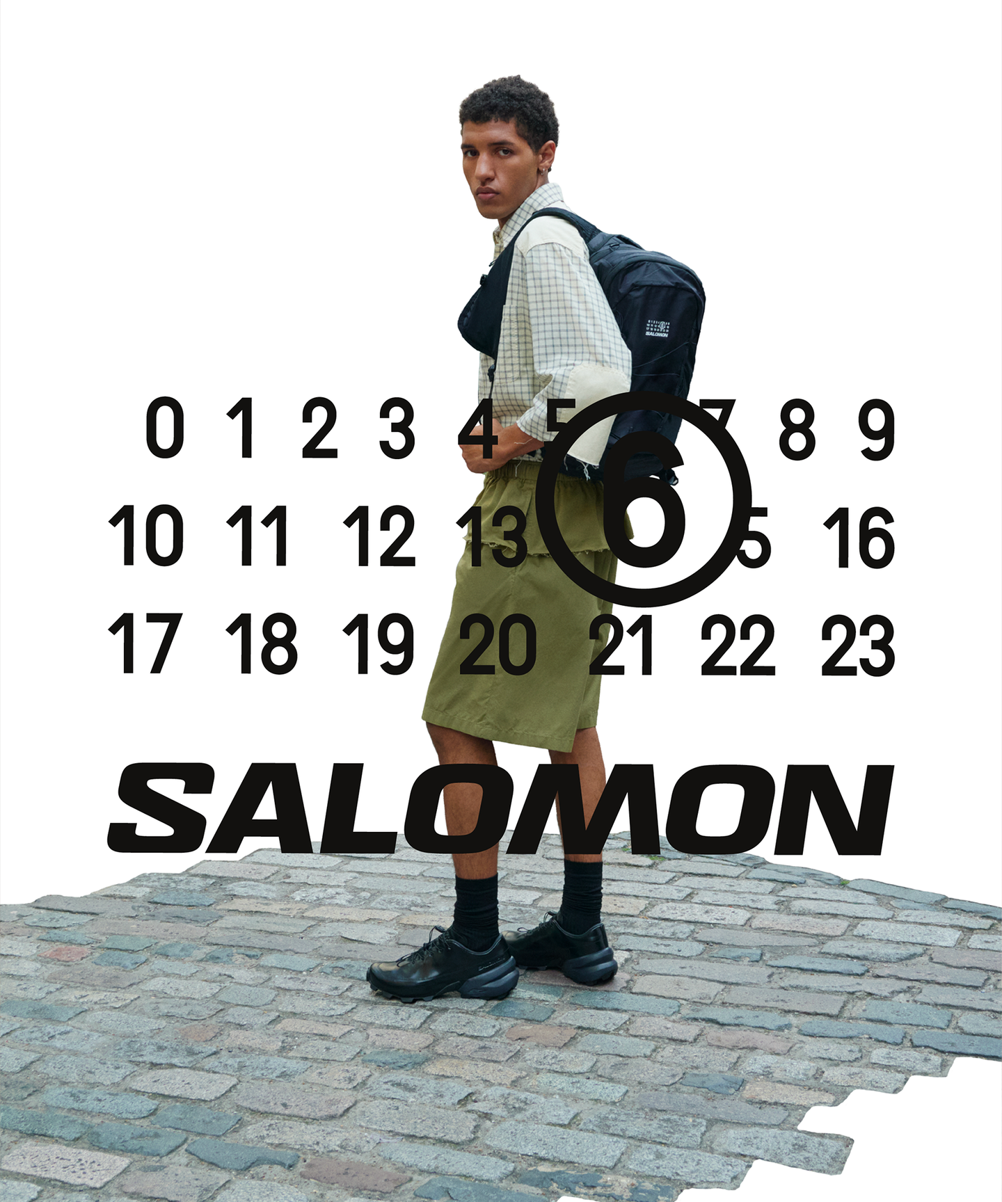Salomon Crossderby MM6 Maison Margiela, цвет: Чёрный — фото 6