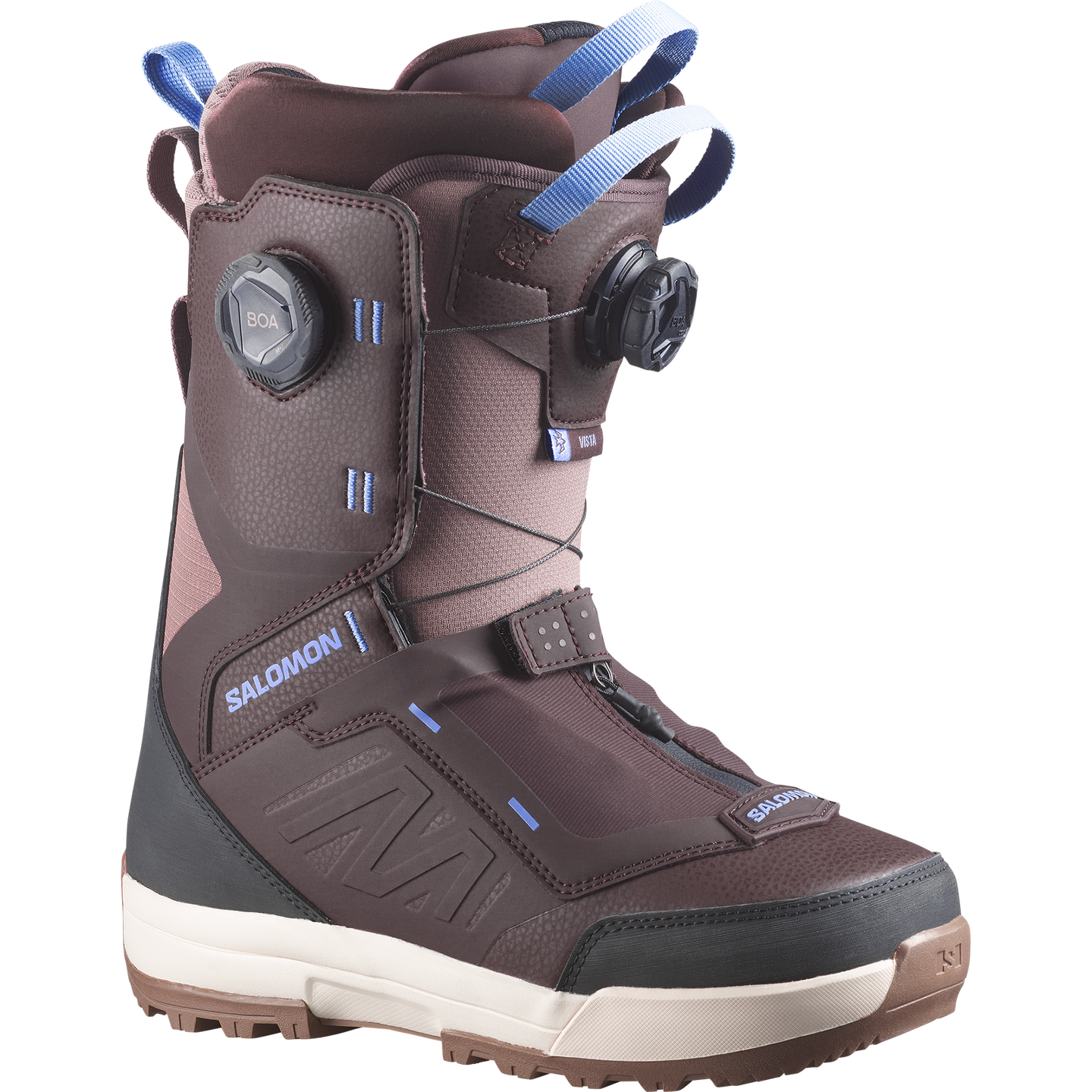 Женская обувь Salomon Vista Dual Boa, цвет: Кофейный / Коричневый — фото 1