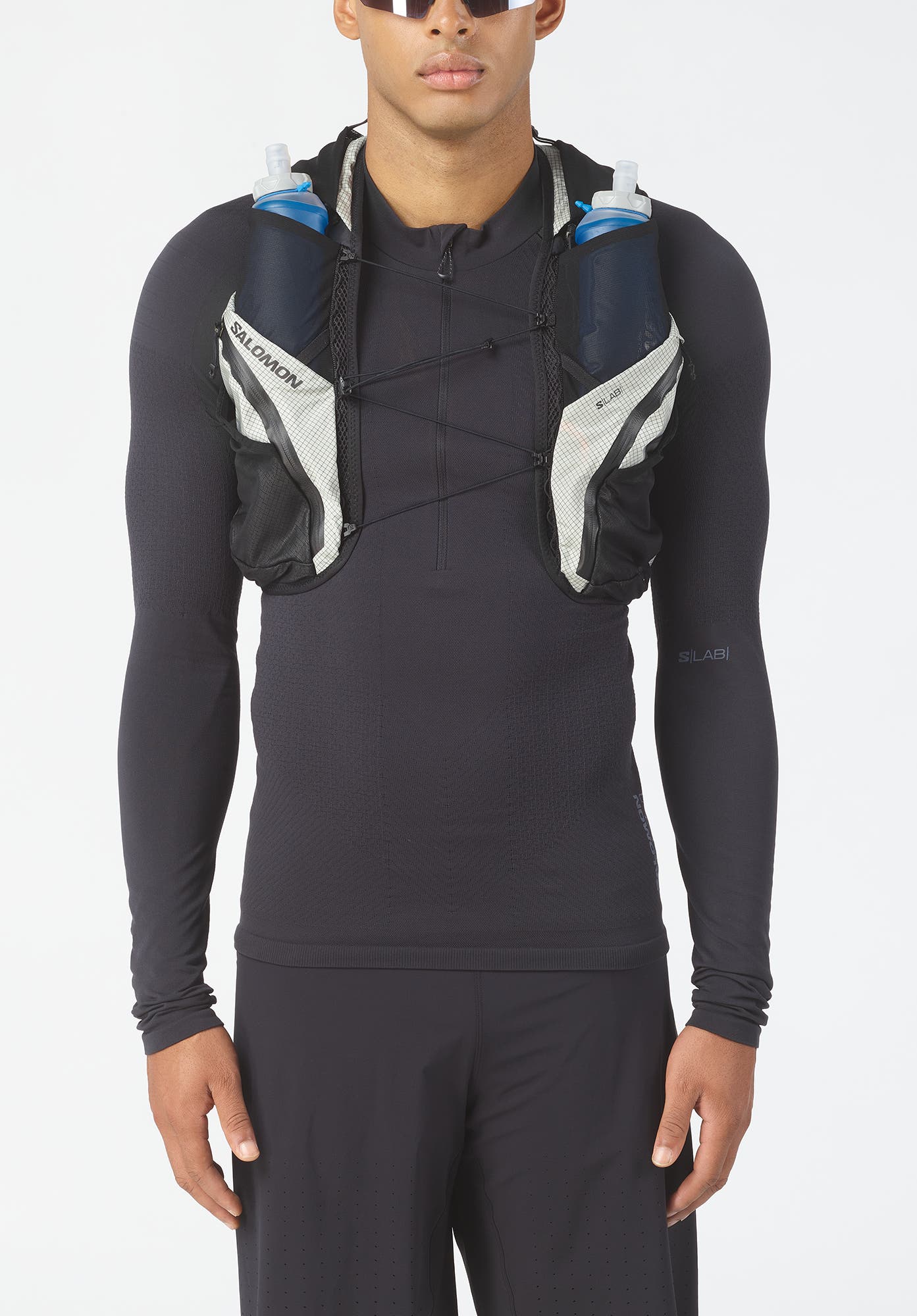 salomon SLAB ベスト 8L ボトル付き SALOMON S/LAB SENSE ULTRA 8 SET salomon SLAB ベスト 8L ボトル付き SALOMON S/LAB SENSE ULTRA 8 SET