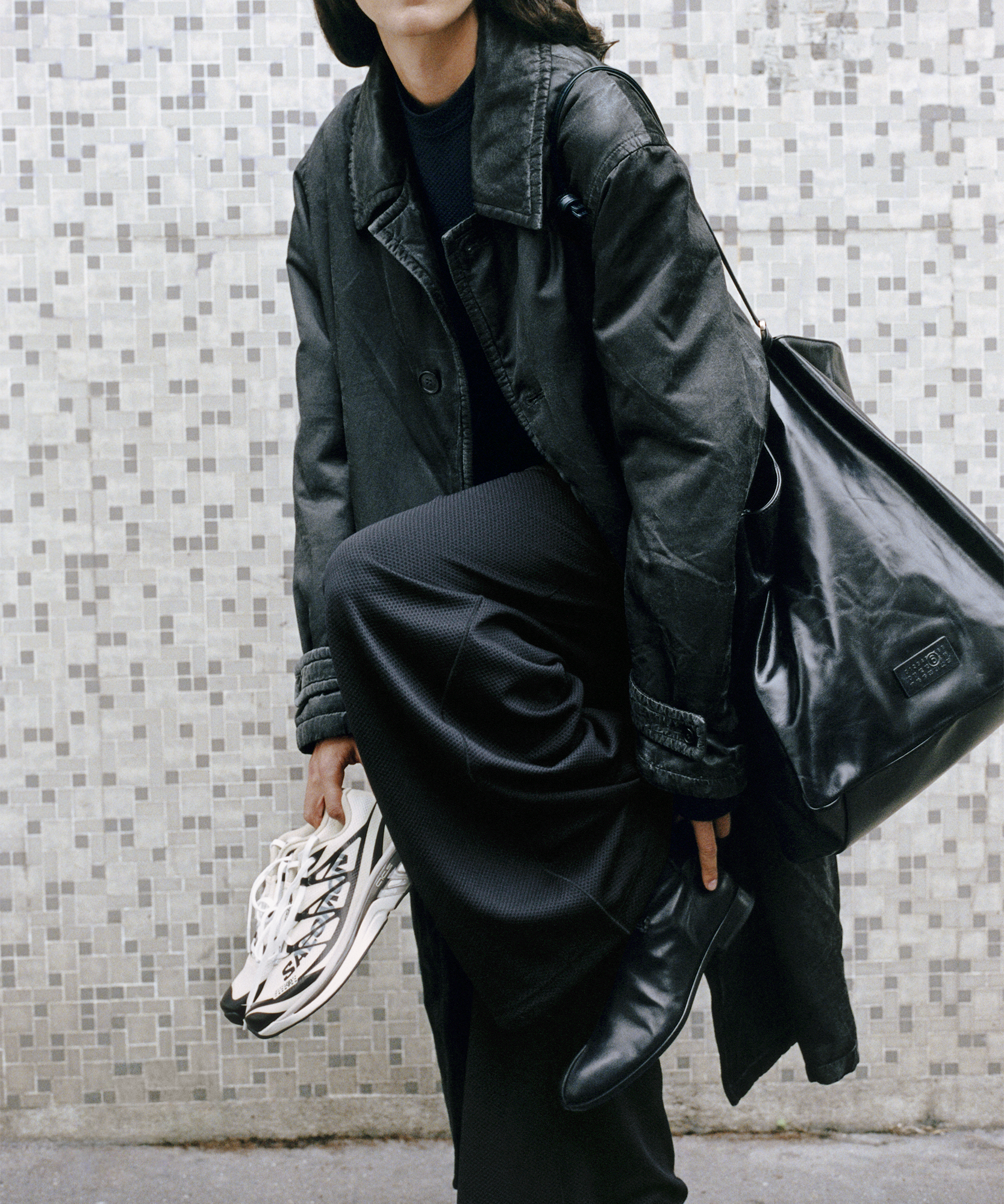 MM6 Maison Margiela ブラック レオタード MM6 Maison Margiela ブラック レオタード MM6 Maison Margiela