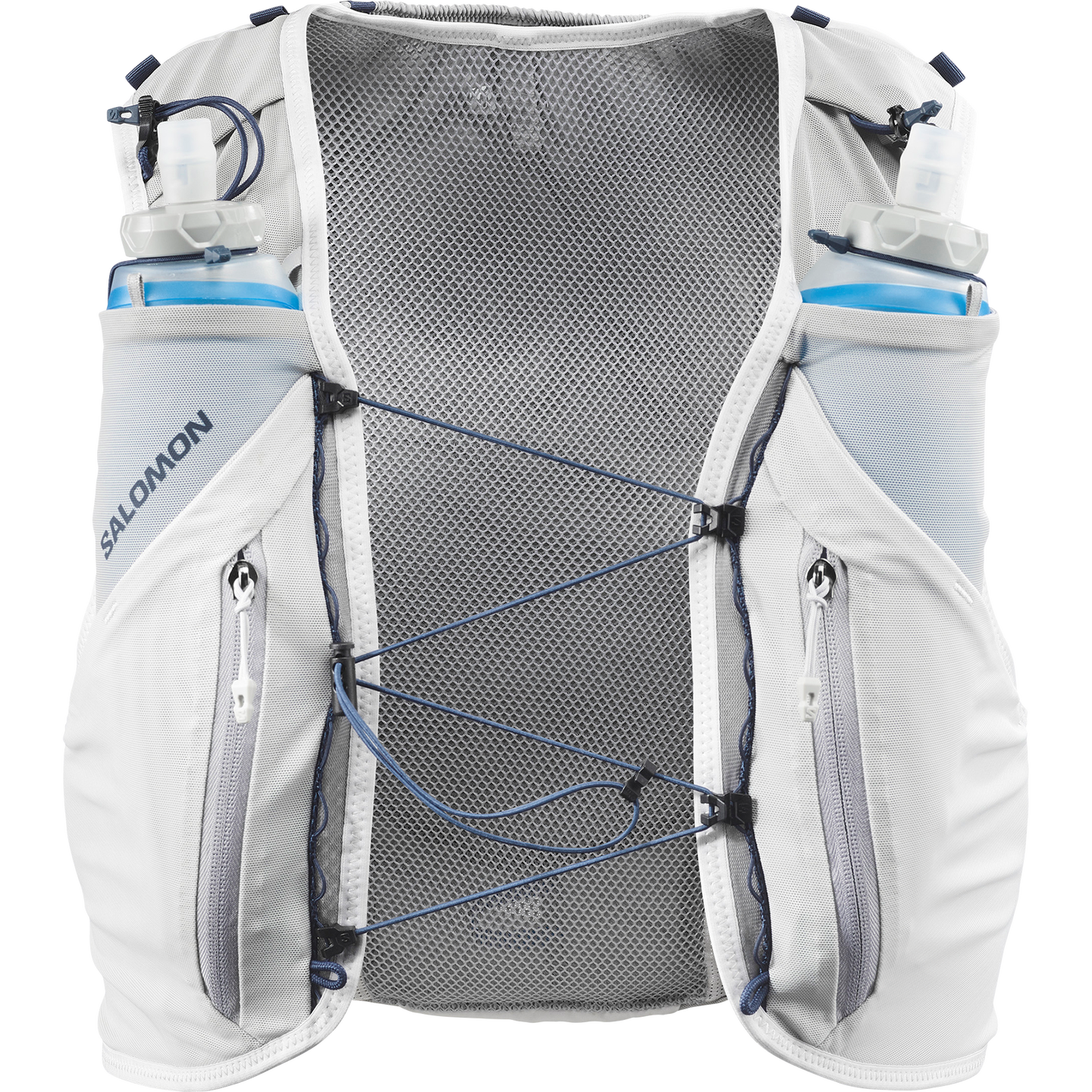Беговой жилет Salomon ADV Skin 12, цвет: Серый фиолетовый — фото 4