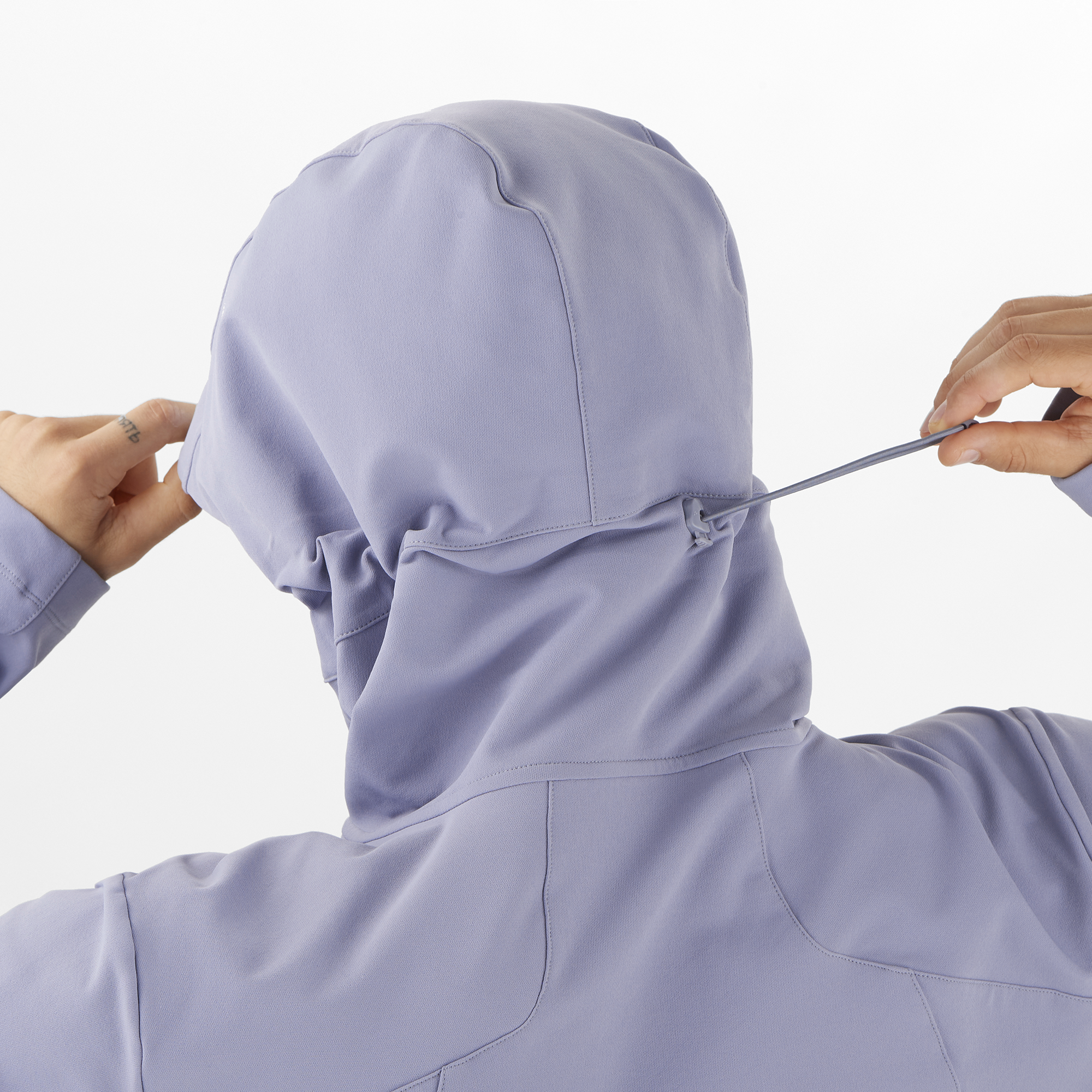 OUTPEAK SOFTSHELL Men's Wind Jacket Hoodie | Salomon