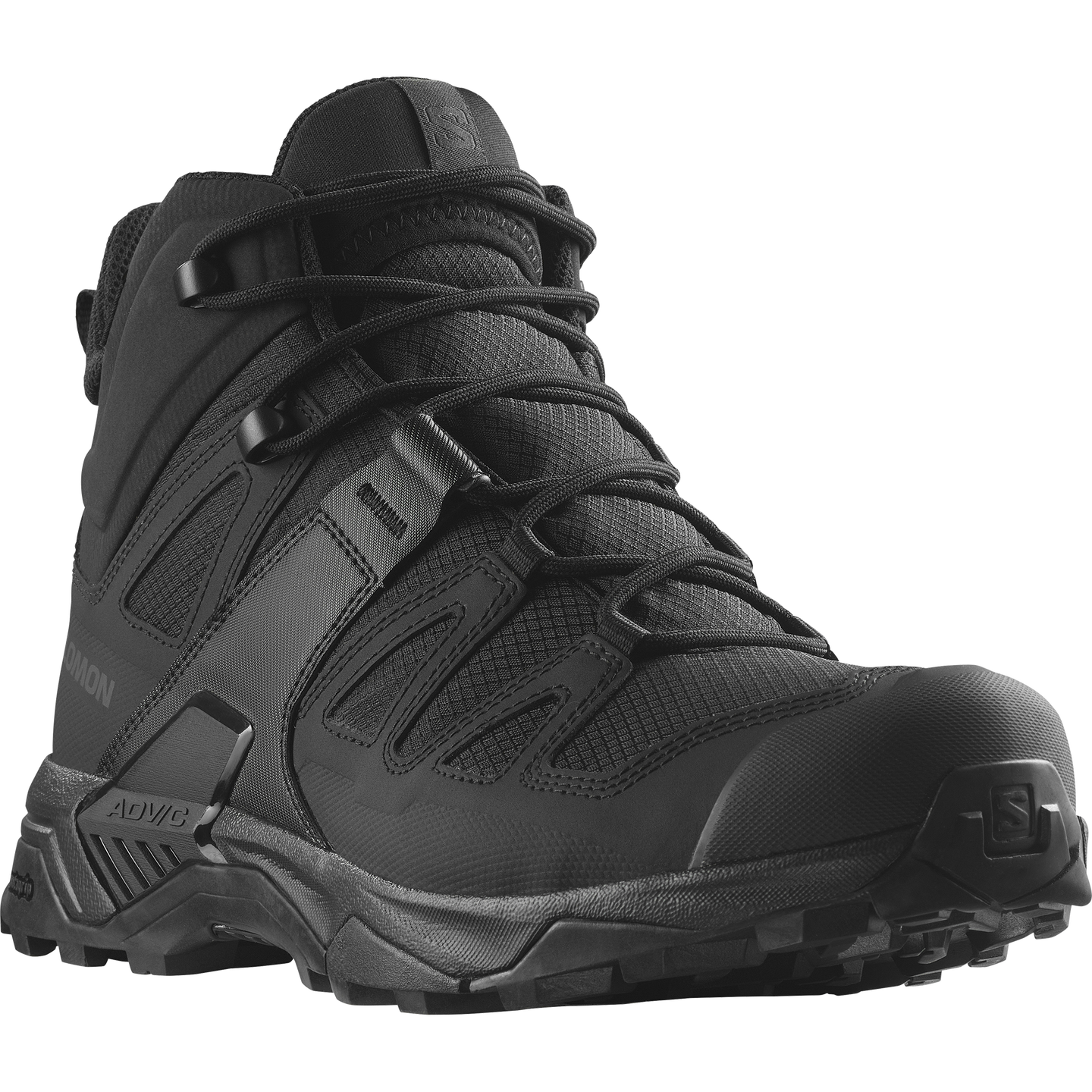 Обувь Salomon X Ultra Forces MID GORE-TEX, цвет: Чёрный / Волчий — фото 4