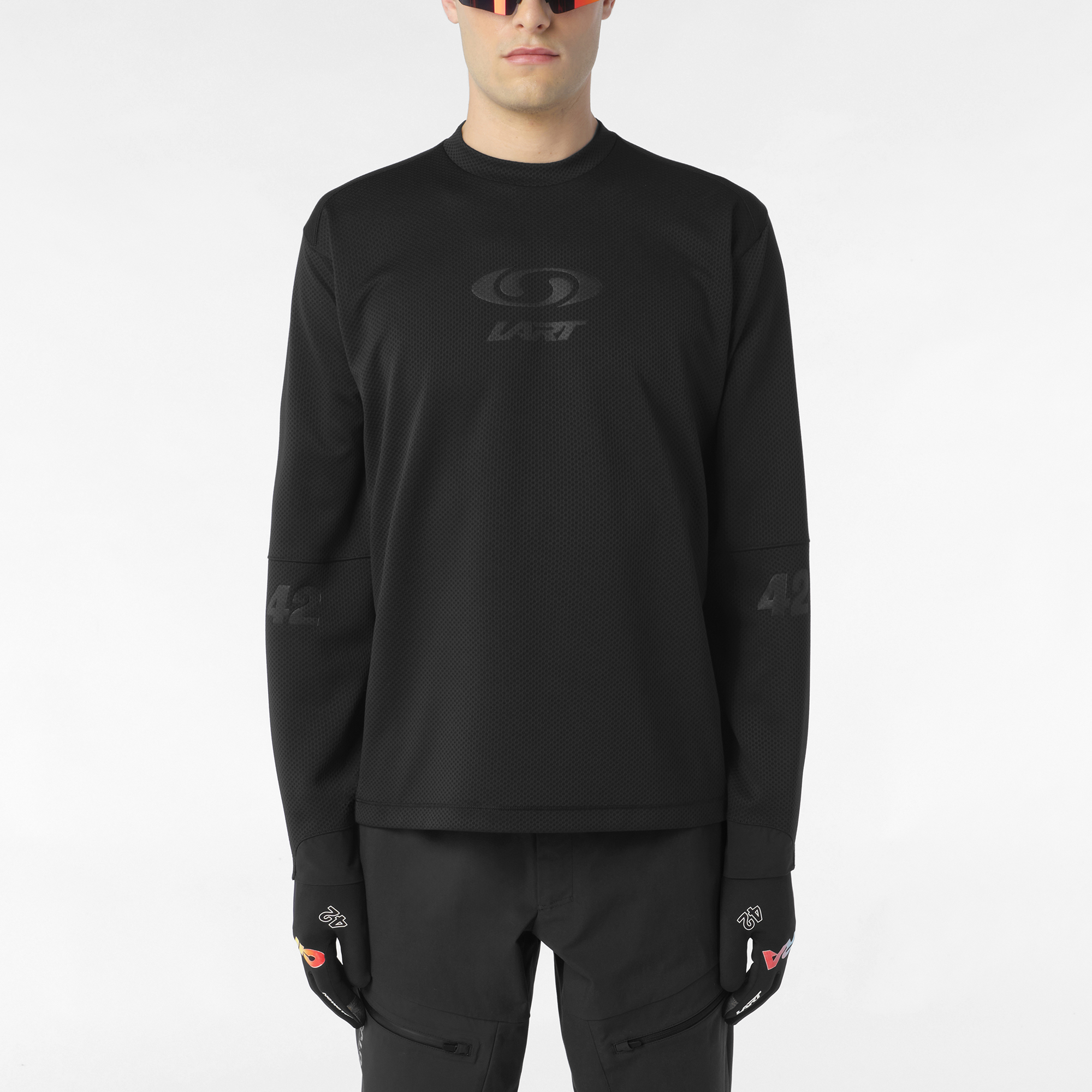 Image principale du produit MOTOMESH L’ART - Pull à col rond unisexe