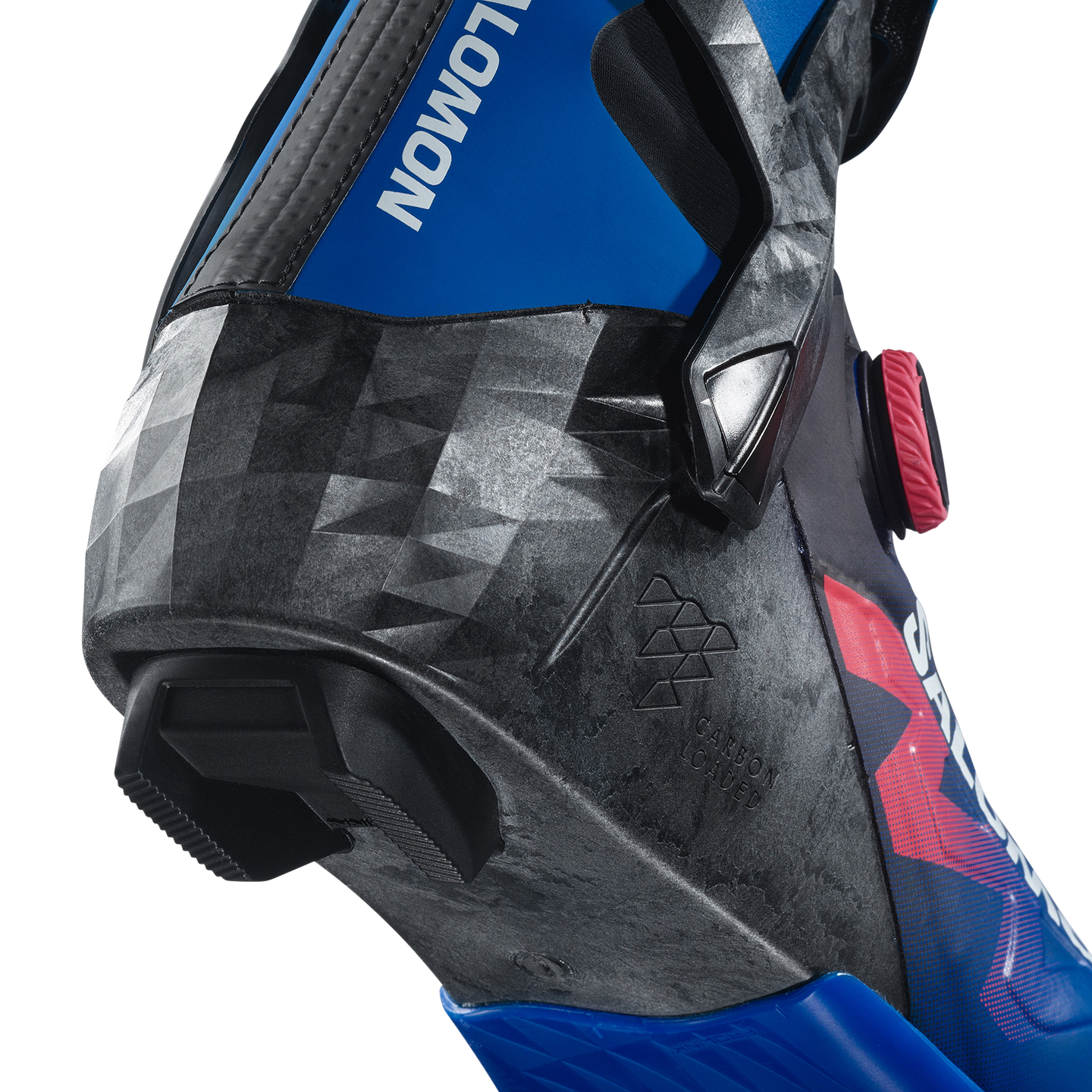 Лыжные ботинки Salomon Equipe Race Skate BOA, цвет: Чёрный / Синий — фото 5