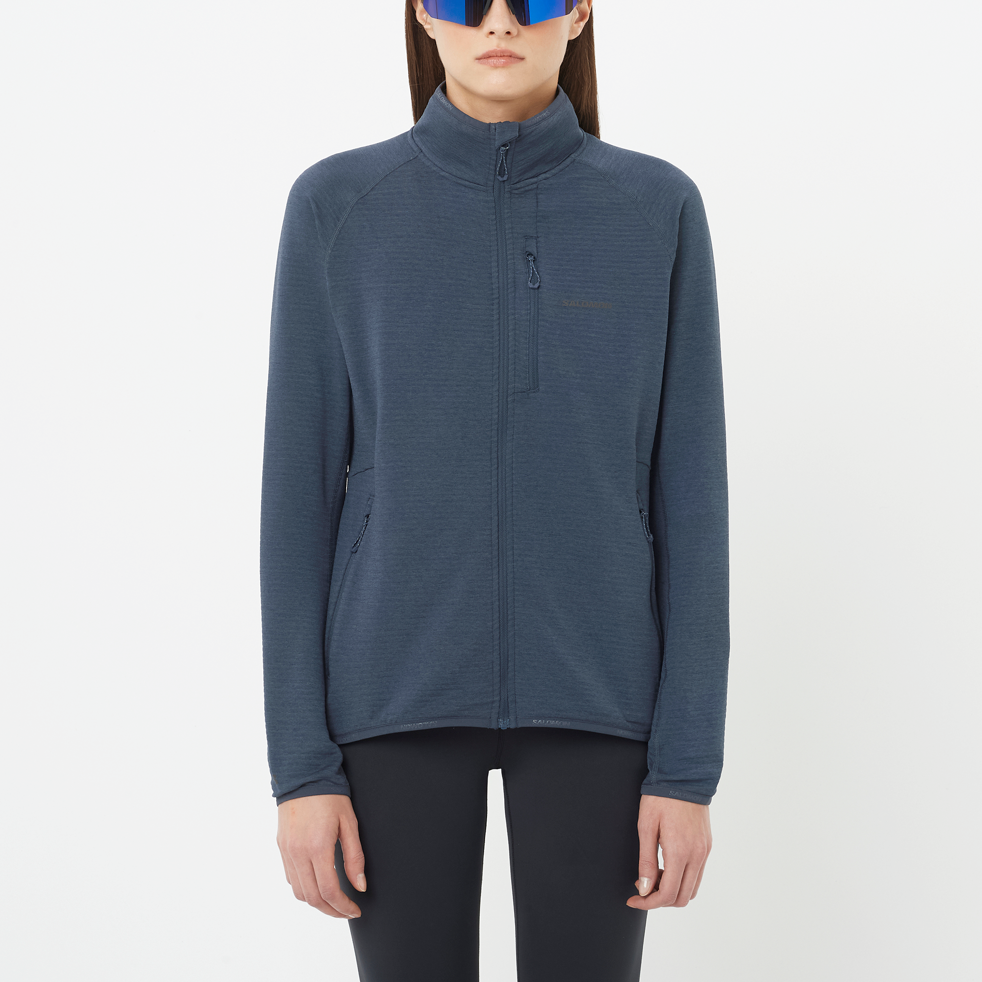 Image principale du produit ESSENTIAL LIGHTWARM - Couche intermédiaire à fermeture à glissière pour femme