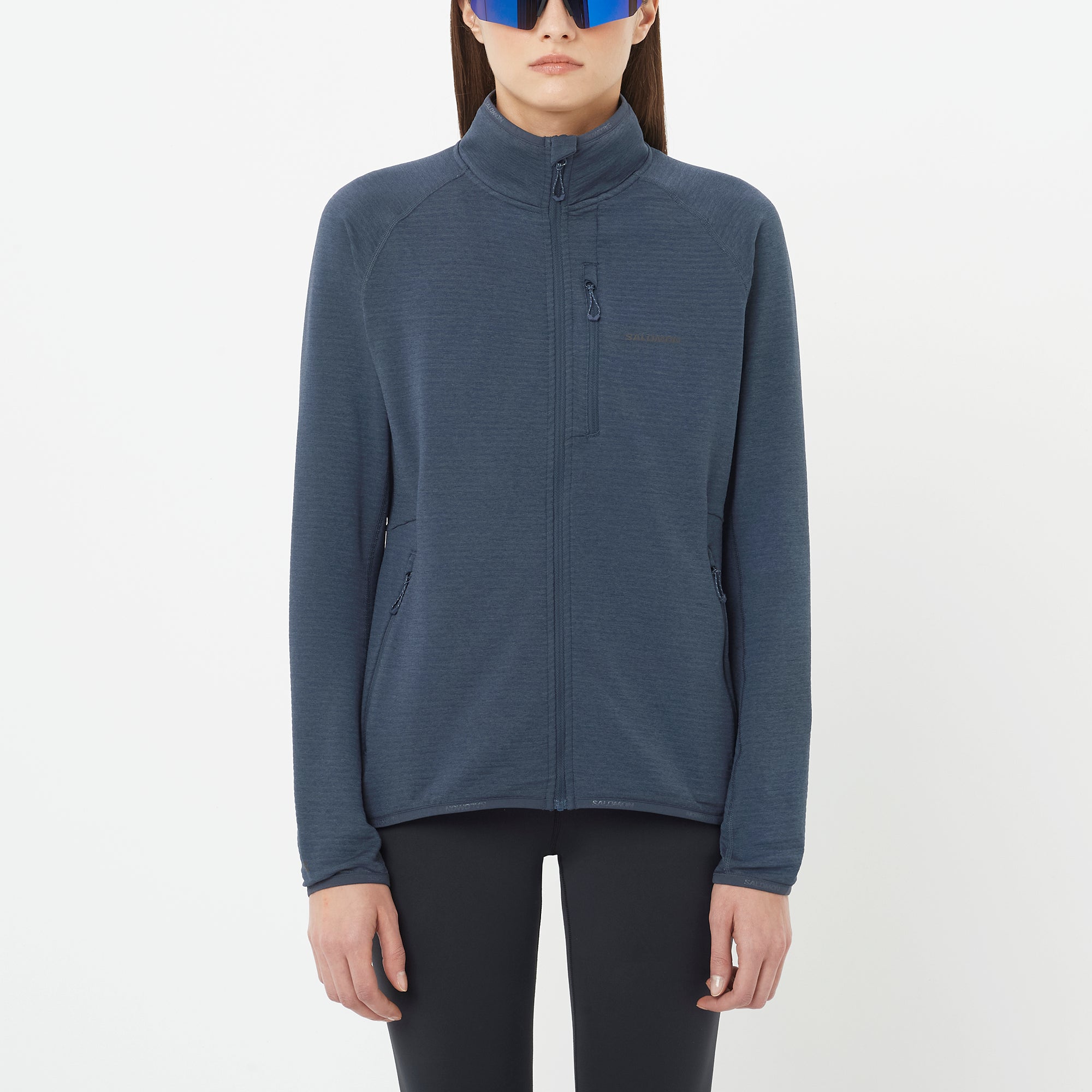 Image principale du produit ESSENTIAL LIGHTWARM - Couche intermédiaire à fermeture à glissière pour femme