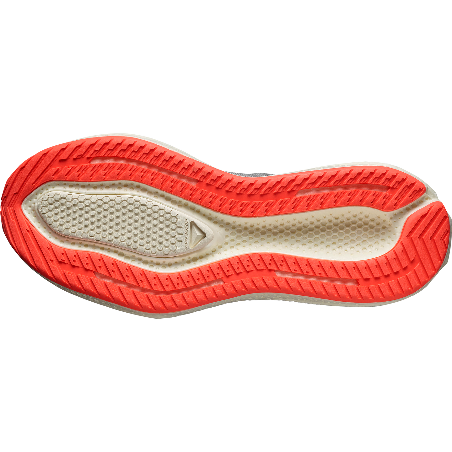 Мужские кроссовки Salomon Aero Glide 3, цвет: Ванильный ледяной / Неоновый — фото 6