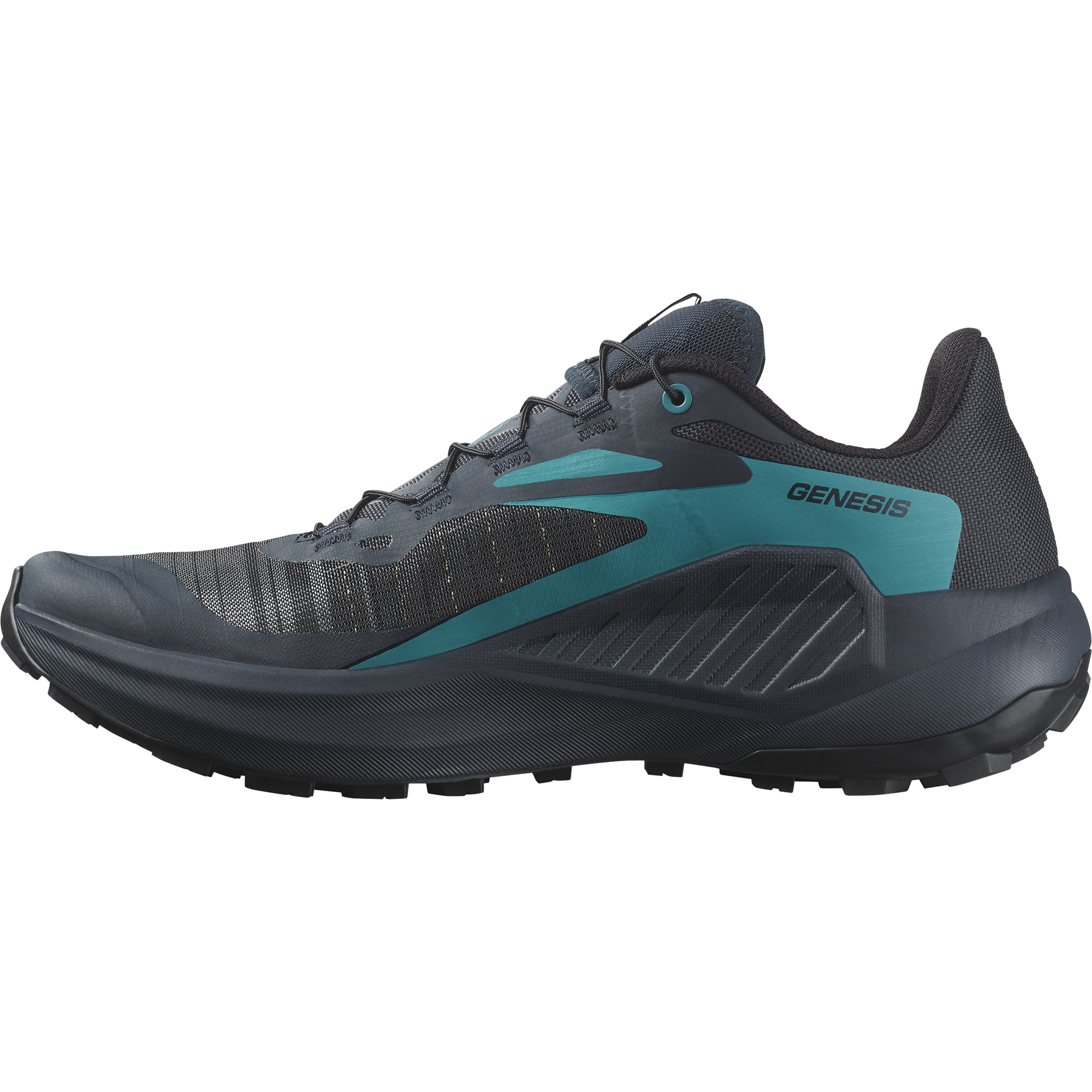 Salomon Genesis Matryx‎ Trail Running Shoes Gray Blue Mens 13 UK 12.5 EU 48 GENESIS | Salomon Sports main image 4