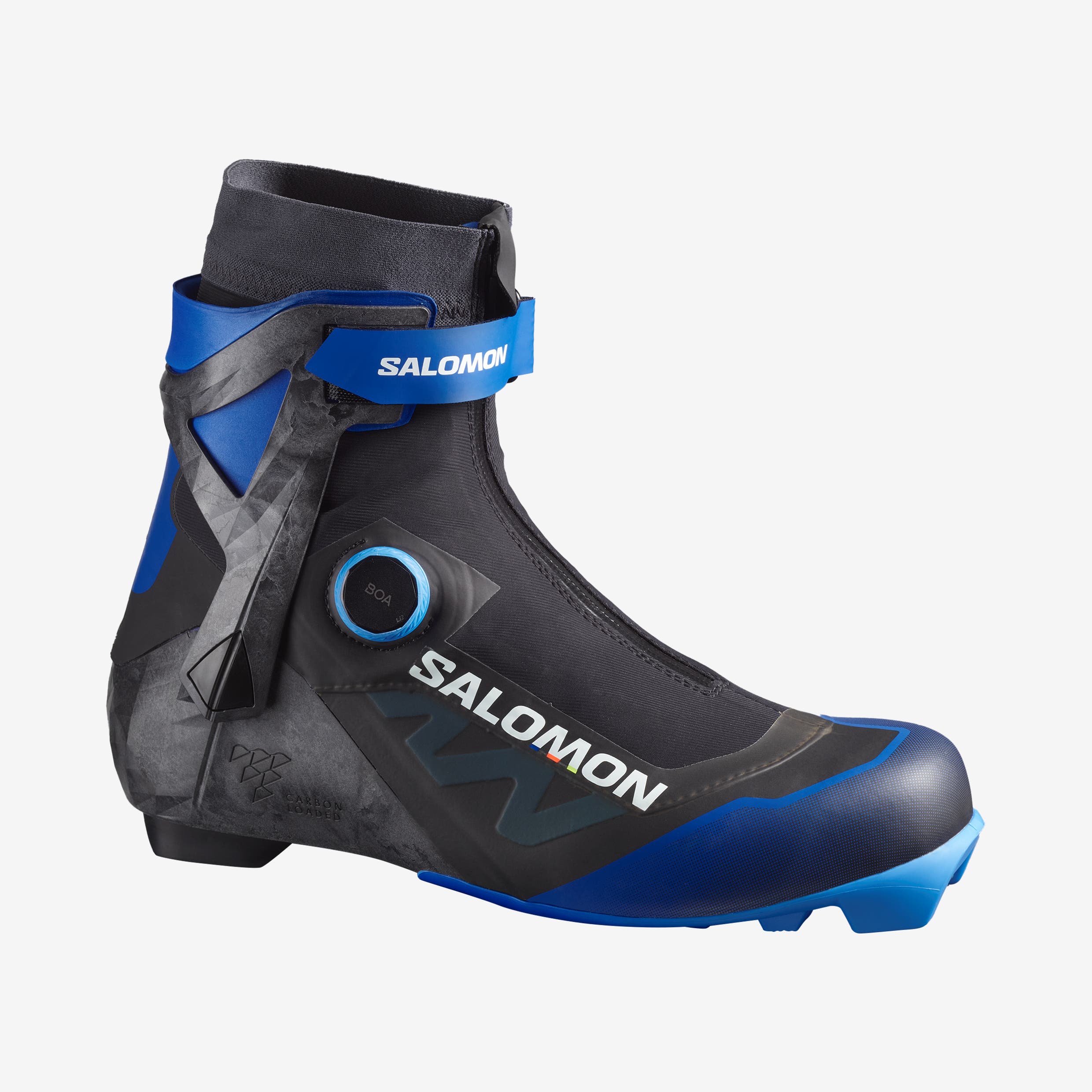 chaussure ski de fond salomon rs carbon S/Max Skate MV Boot climate management These 100% PVC FREE boots feature a gaiter made off 30% recycled materials and a breathable membrane S/RACE SKATE BOA | Salomon
