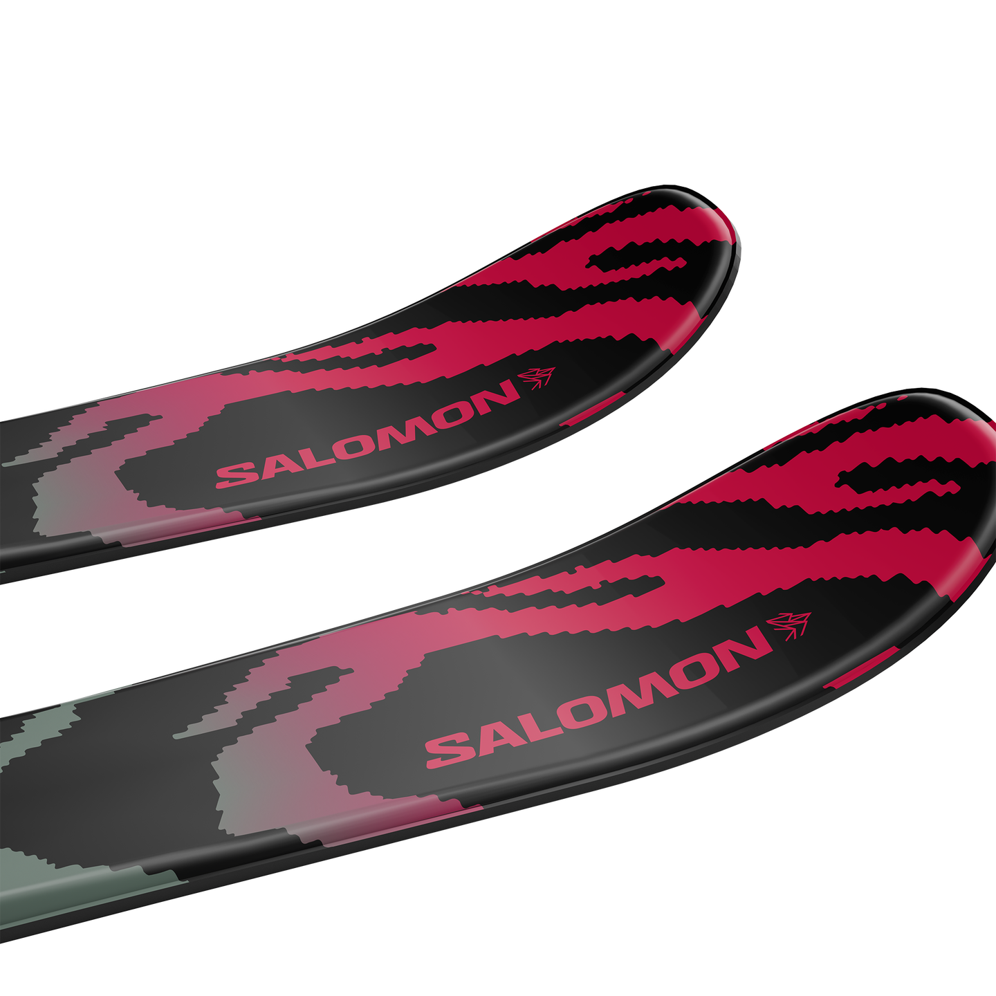 Лыжи Salomon Qst Black XS (and C5), цвет: Чёрный / Неоновый — фото 3