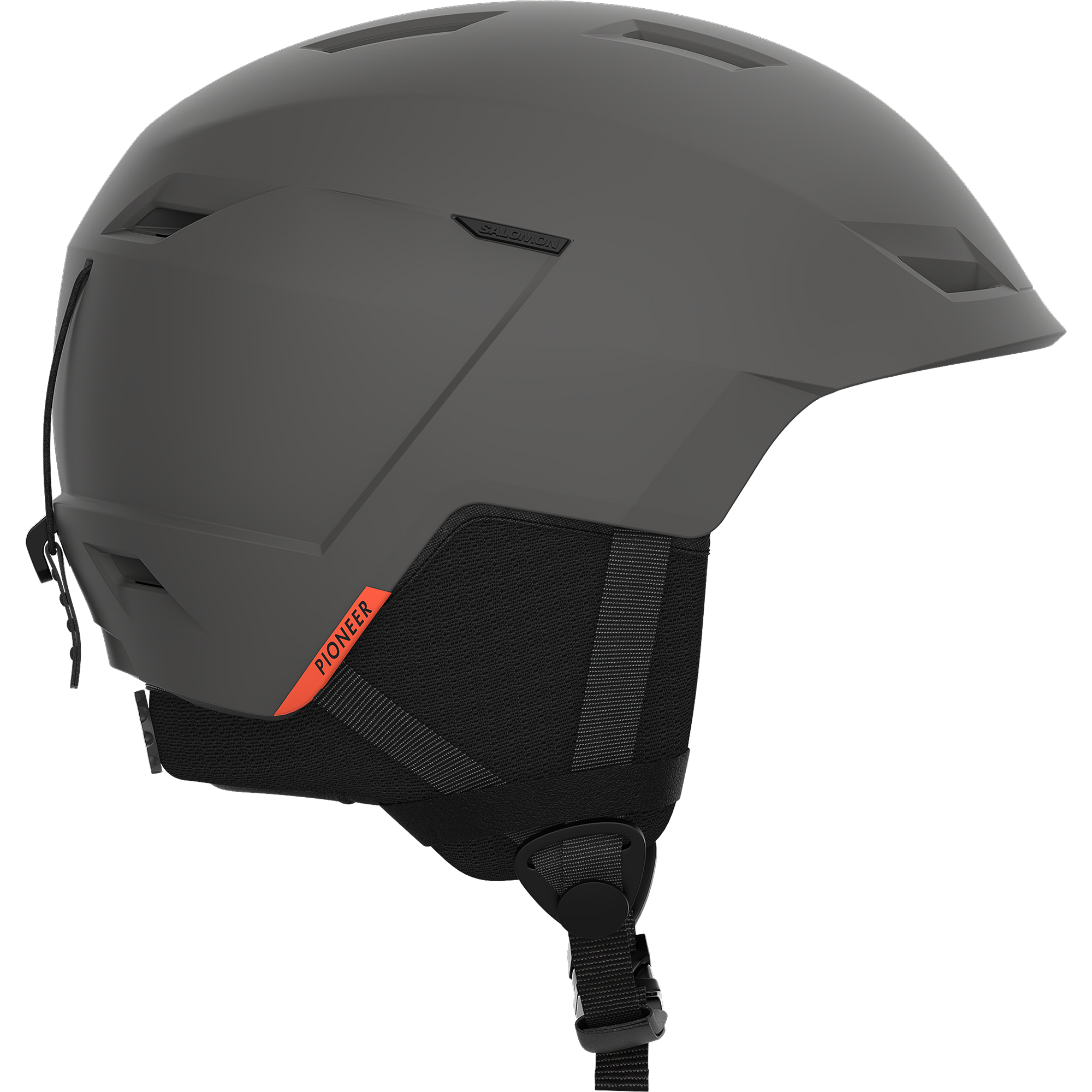 SALOMON PIONEER LT VISOR Lサイズ （BLACK） Salomon Pioneer LT Visor Ski Helmet - Helmets Alpine Skiing