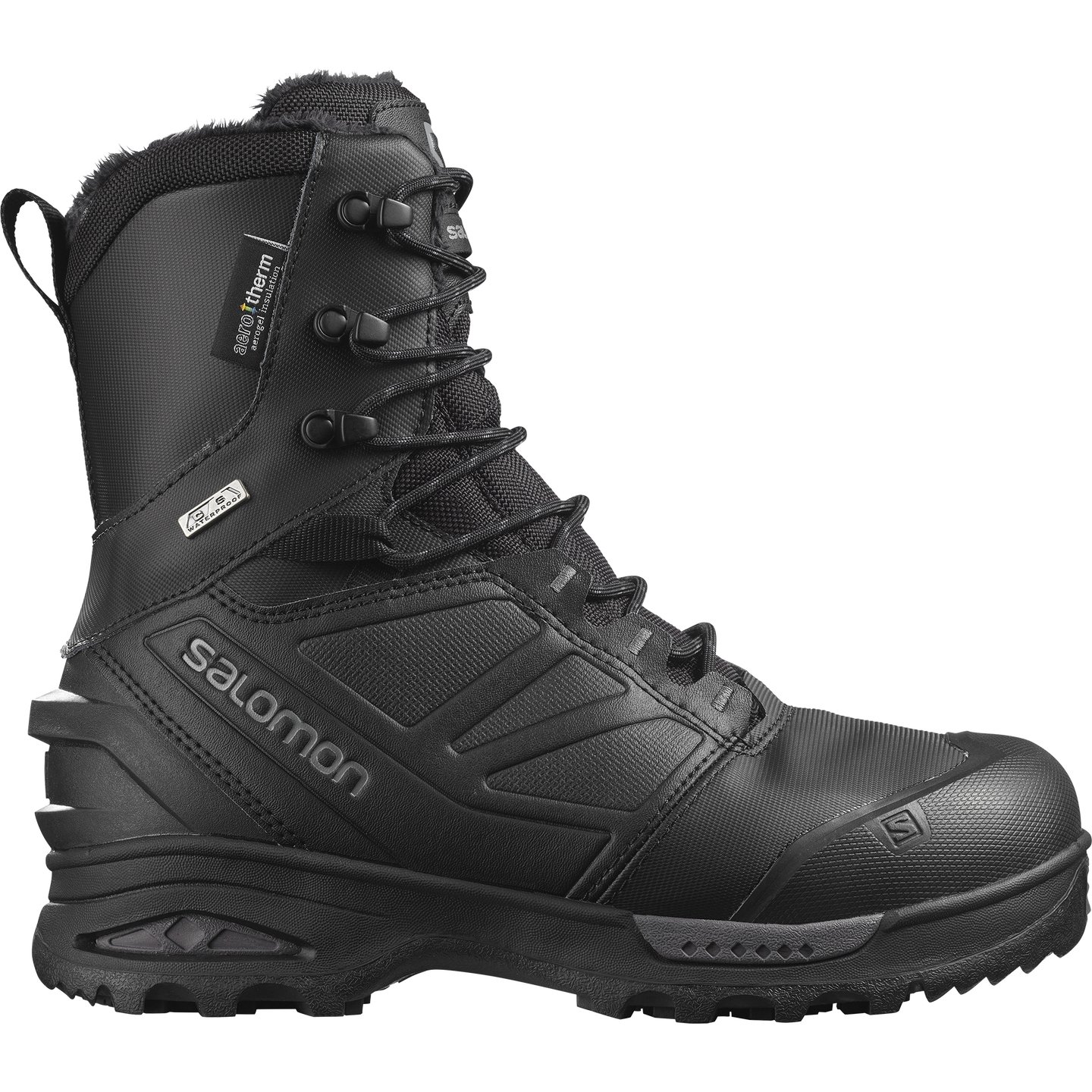 Кроссовки Salomon Toundra Pro Climasalomon™ Waterproof, цвет: Чёрный — фото 1