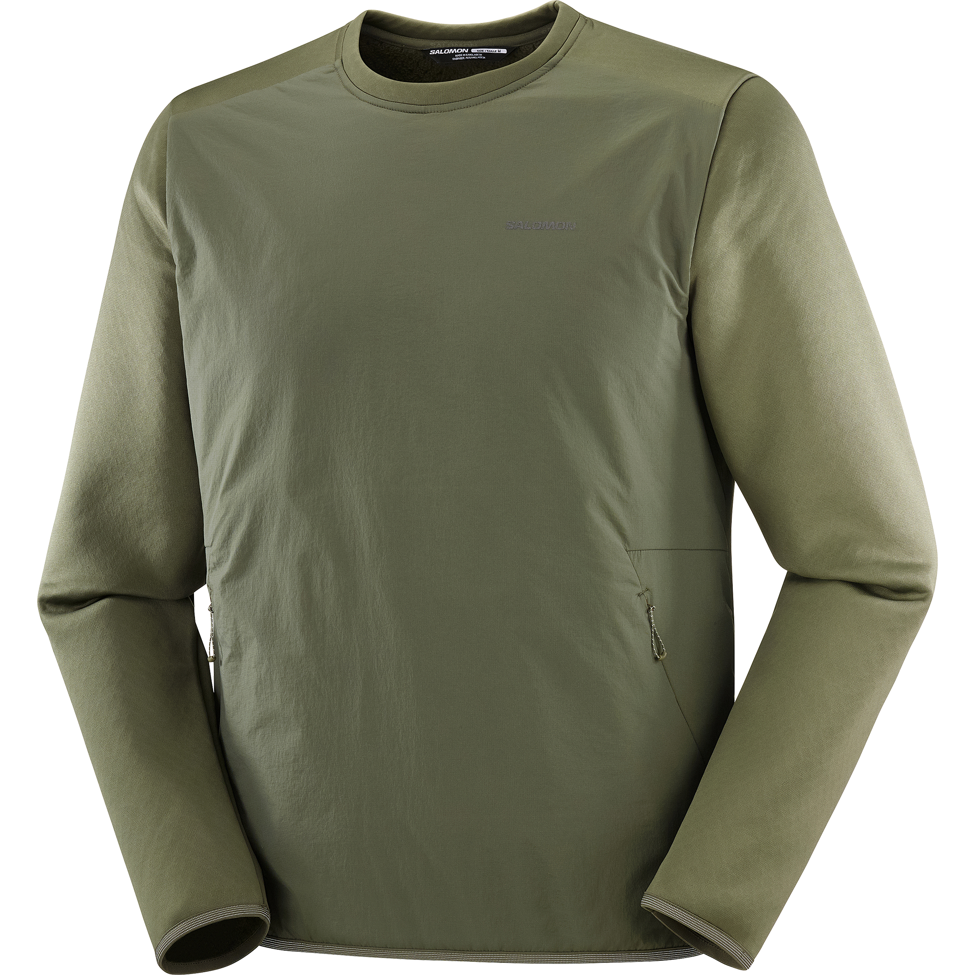OUTLINE HYBRID WARM Men's Crewneck Pullover | Salomon