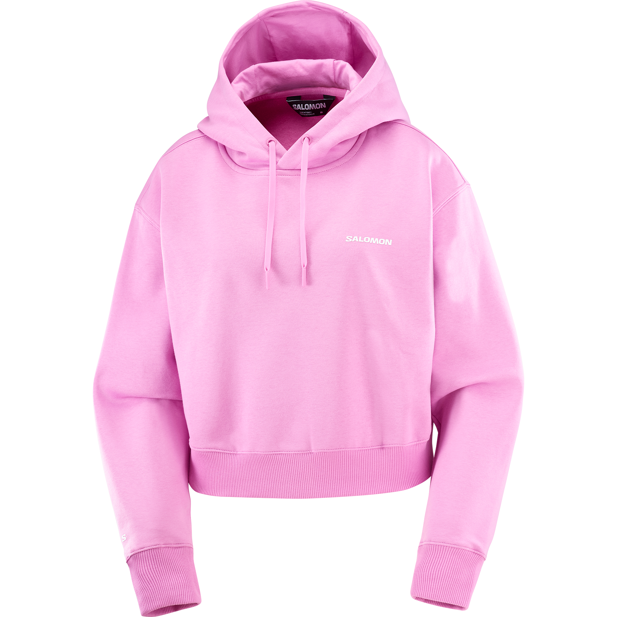 SHORT HOODIE Pink | Salomon
