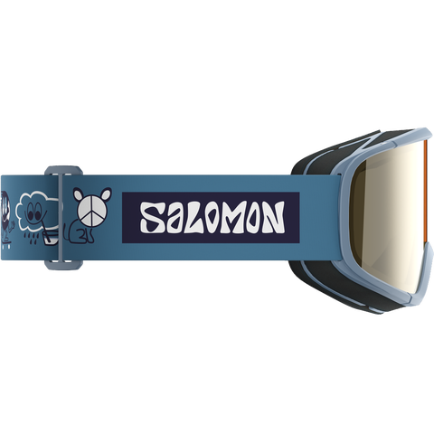 Детский шлем Salomon RIO, цвет: Дымчатый синий
