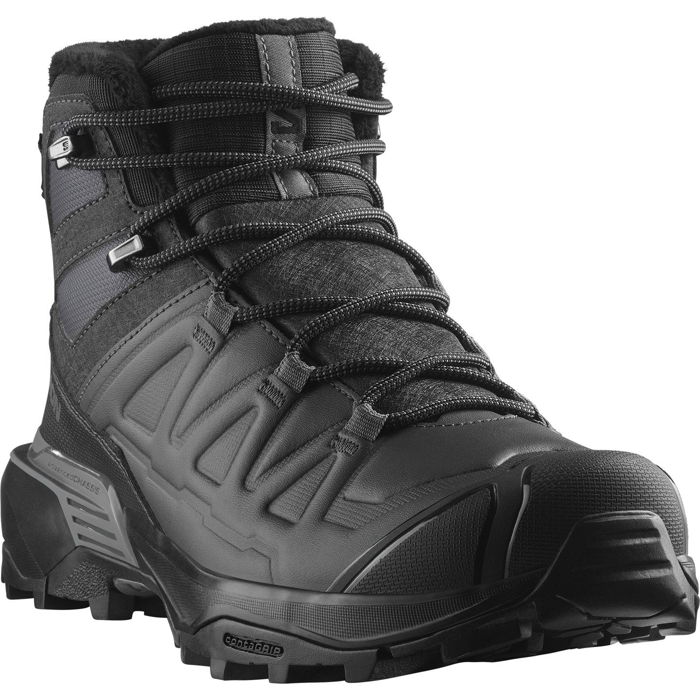 Ботинки Salomon X Ultra Snowpilot водонепроницаемые, цвет: Чёрный / Асфальтовый — фото 5